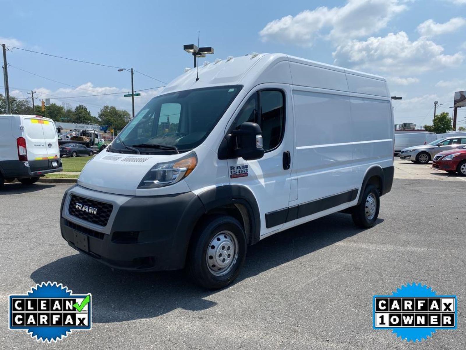 2019 Bright White Clearcoat /Black Ram ProMaster 1500 High Roof 136WB (3C6TRVBG9KE) with an V6, 3.6L engine, 6-speed automatic transmission, located at 3147 E Independence Blvd, Charlotte, NC, 28205, 35.200268, -80.773651 - <b>Equipment</b><br>It features a hands-free Bluetooth phone system. See what's behind you with the back up camera on this 1/2 ton van. This unit has a clean CARFAX vehicle history report. Good News! This certified CARFAX 1-owner vehicle has only had one owner before you. The satellite radio system - Photo #11