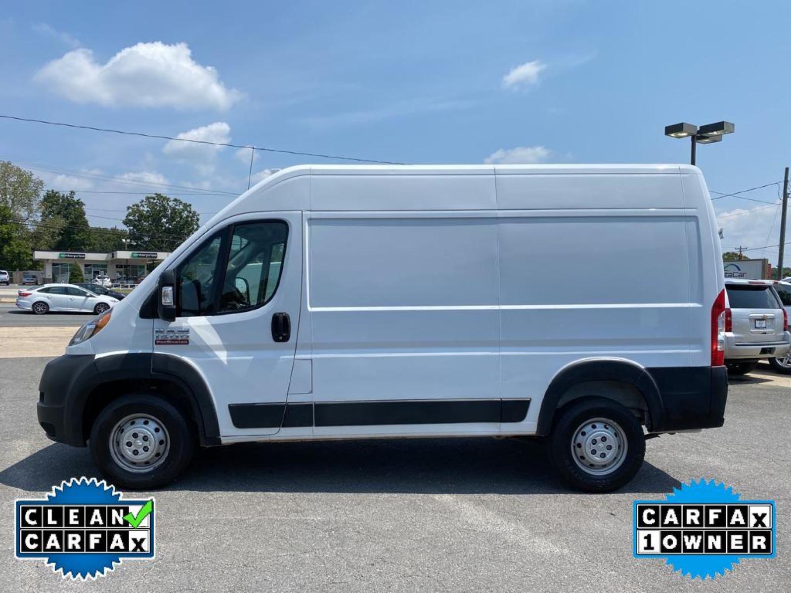 2019 Bright White Clearcoat /Black Ram ProMaster 1500 High Roof 136WB (3C6TRVBG9KE) with an V6, 3.6L engine, 6-speed automatic transmission, located at 3147 E Independence Blvd, Charlotte, NC, 28205, 35.200268, -80.773651 - <b>Equipment</b><br>It features a hands-free Bluetooth phone system. See what's behind you with the back up camera on this 1/2 ton van. This unit has a clean CARFAX vehicle history report. Good News! This certified CARFAX 1-owner vehicle has only had one owner before you. The satellite radio system - Photo #12