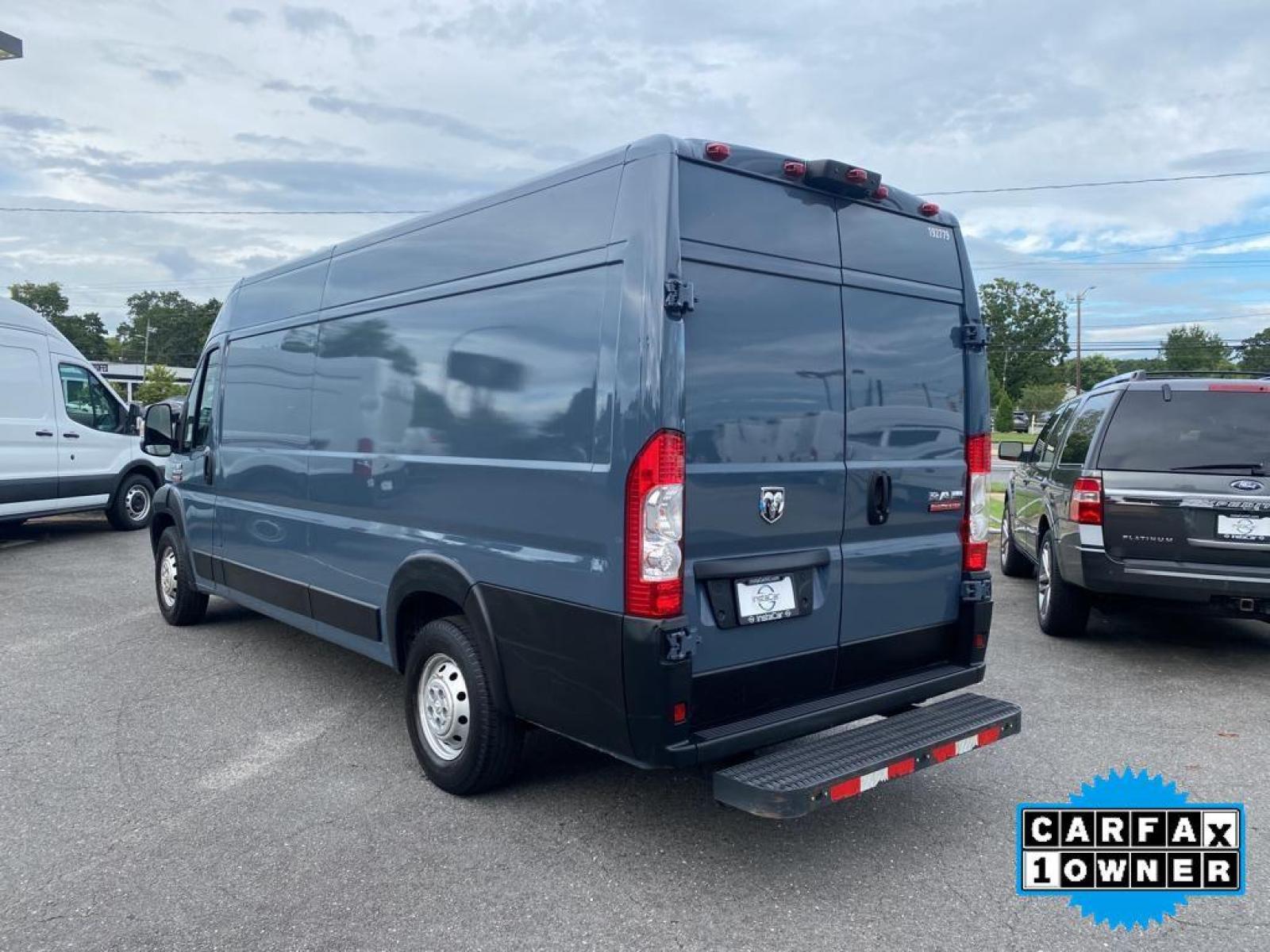 2020 Patriot Blue Pearlcoat /Black Ram ProMaster 3500 High Roof (3C6URVJG3LE) with an V6, 3.6L engine, 6-speed automatic transmission, located at 3147 E Independence Blvd, Charlotte, NC, 28205, 35.200268, -80.773651 - <b>Equipment</b><br>Bluetooth technology is built into this vehicle, keeping your hands on the steering wheel and your focus on the road. Our dealership has already run the CARFAX report and it is clean. A clean CARFAX is a great asset for resale value in the future. This vehicle is a certified CAR - Photo #13