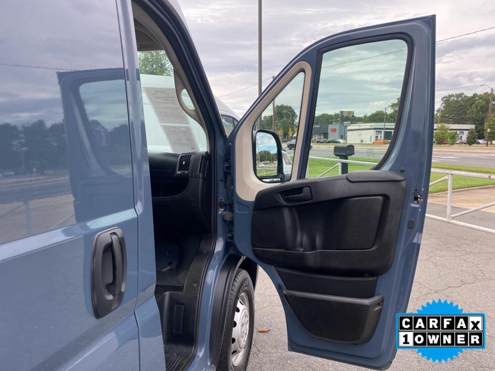 2020 Patriot Blue Pearlcoat /Black Ram ProMaster 3500 High Roof (3C6URVJG3LE) with an V6, 3.6L engine, 6-speed automatic transmission, located at 3147 E Independence Blvd, Charlotte, NC, 28205, 35.200268, -80.773651 - <b>Equipment</b><br>Bluetooth technology is built into this vehicle, keeping your hands on the steering wheel and your focus on the road. Our dealership has already run the CARFAX report and it is clean. A clean CARFAX is a great asset for resale value in the future. This vehicle is a certified CAR - Photo #23