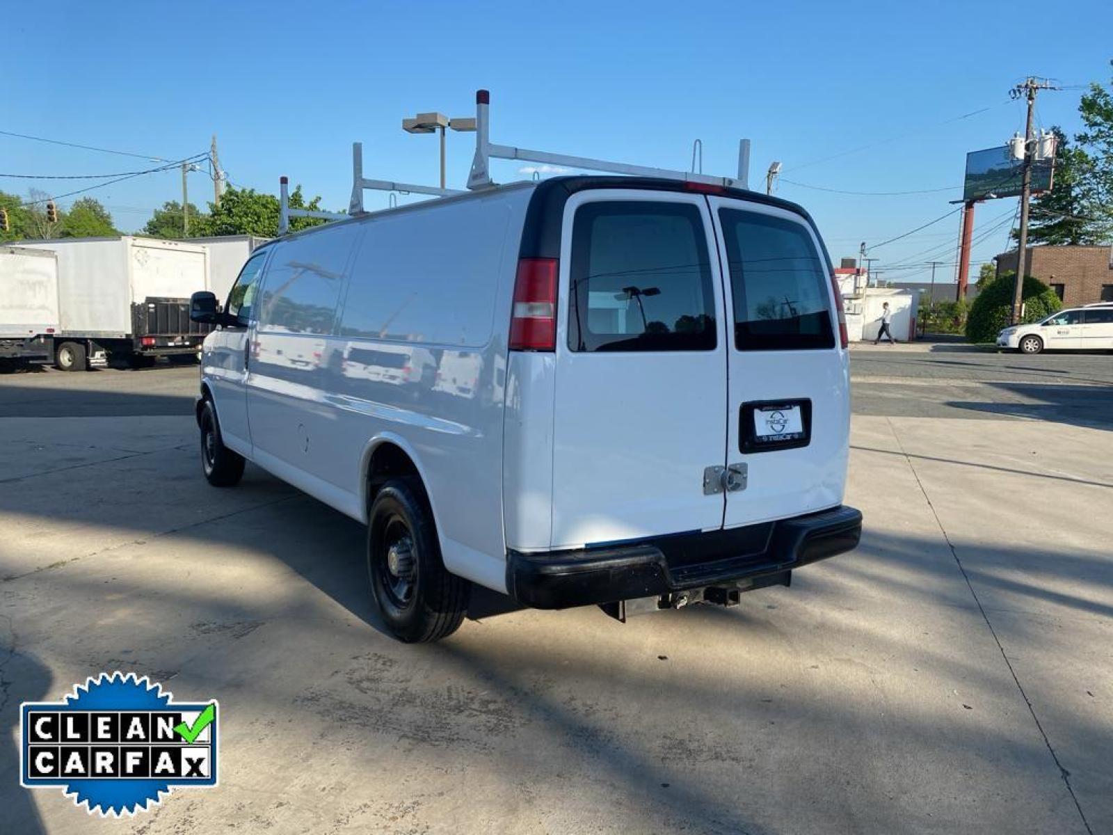 2012 Summit White /Medium Pewter Chevrolet Express Work Van (1GCZGUCG4C1) with an V8, 6.0L engine, 6-speed automatic transmission, located at 3147 E Independence Blvd, Charlotte, NC, 28205, 35.200268, -80.773651 - <b>Equipment</b><br>This 1 ton van has a clean CARFAX vehicle history report. This vehicle embodies class and sophistication with its refined white exterior. It has a V8, 6.0L high output engine. The Chevrolet Express is rear wheel drive. Set the temperature exactly where you are most comfortable i - Photo #9