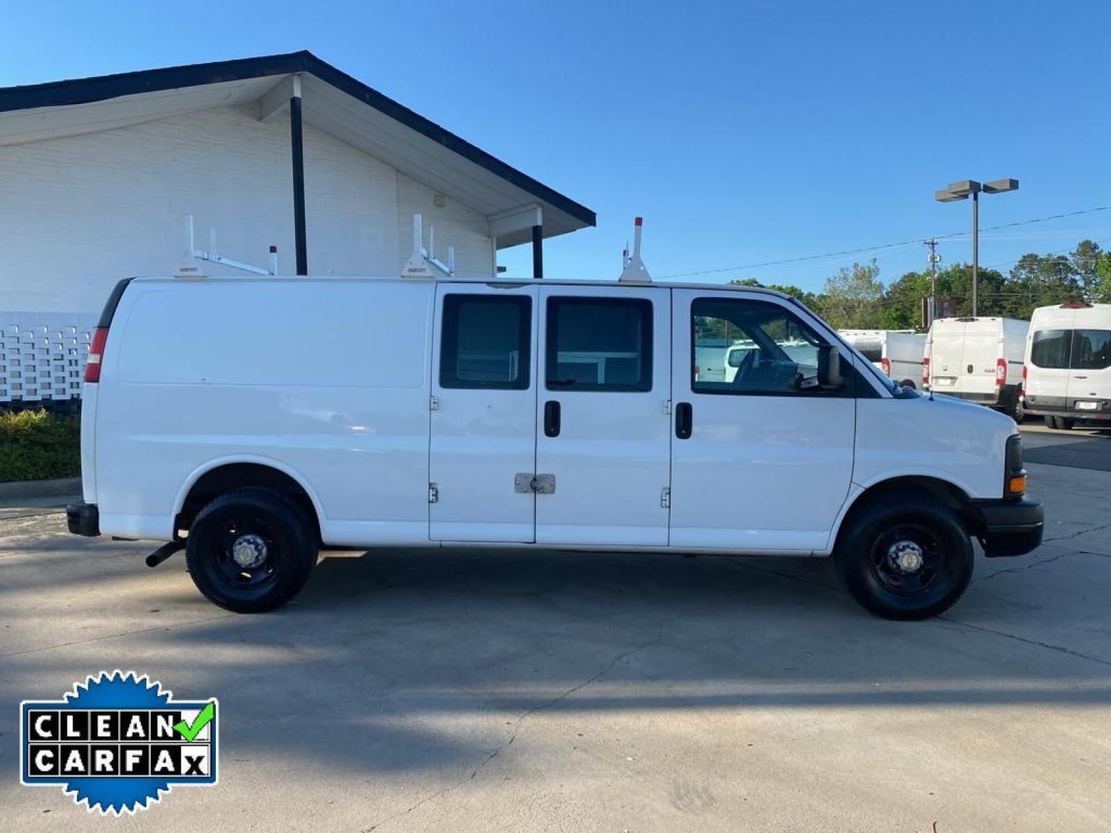 2012 Summit White /Medium Pewter Chevrolet Express Work Van (1GCZGUCG4C1) with an V8, 6.0L engine, 6-speed automatic transmission, located at 3147 E Independence Blvd, Charlotte, NC, 28205, 35.200268, -80.773651 - <b>Equipment</b><br>This 1 ton van has a clean CARFAX vehicle history report. This vehicle embodies class and sophistication with its refined white exterior. It has a V8, 6.0L high output engine. The Chevrolet Express is rear wheel drive. Set the temperature exactly where you are most comfortable i - Photo #12