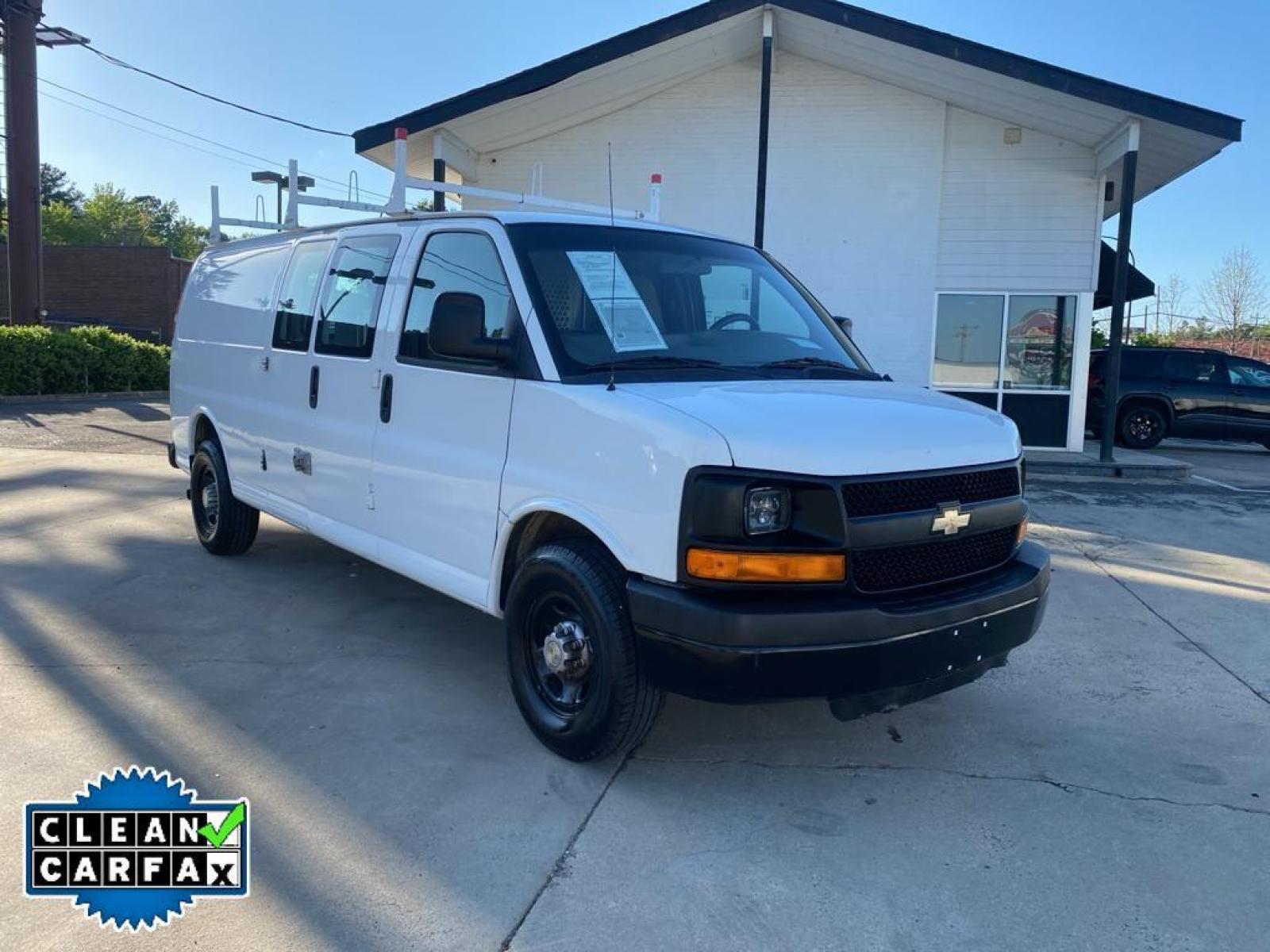 2012 Summit White /Medium Pewter Chevrolet Express Work Van (1GCZGUCG4C1) with an V8, 6.0L engine, 6-speed automatic transmission, located at 3147 E Independence Blvd, Charlotte, NC, 28205, 35.200268, -80.773651 - <b>Equipment</b><br>This 1 ton van has a clean CARFAX vehicle history report. This vehicle embodies class and sophistication with its refined white exterior. It has a V8, 6.0L high output engine. The Chevrolet Express is rear wheel drive. Set the temperature exactly where you are most comfortable i - Photo #5