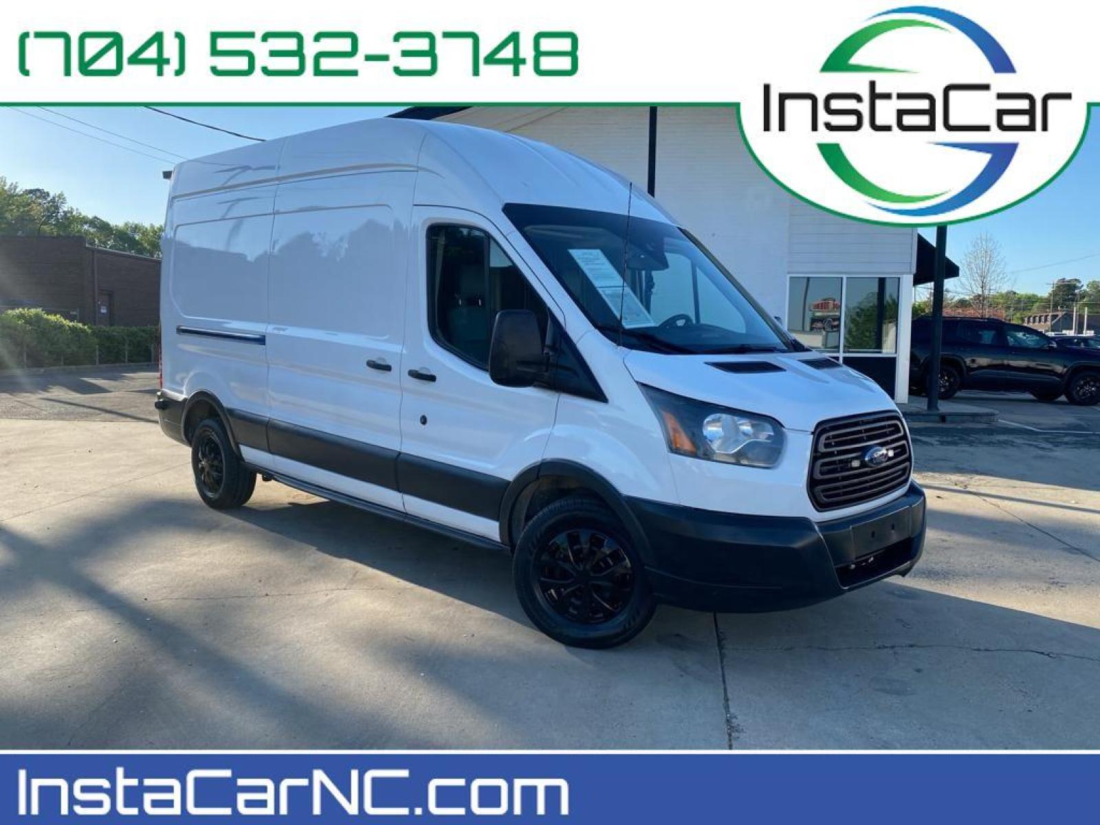 2017 Oxford White /Pewter Ford Transit Van Base w/Sliding Pass-Side Cargo-Door (1FTYR2XG7HK) with an V6, 3.5L engine, 6-speed automatic transmission, located at 3147 E Independence Blvd, Charlotte, NC, 28205, 35.200268, -80.773651 - Photo #0
