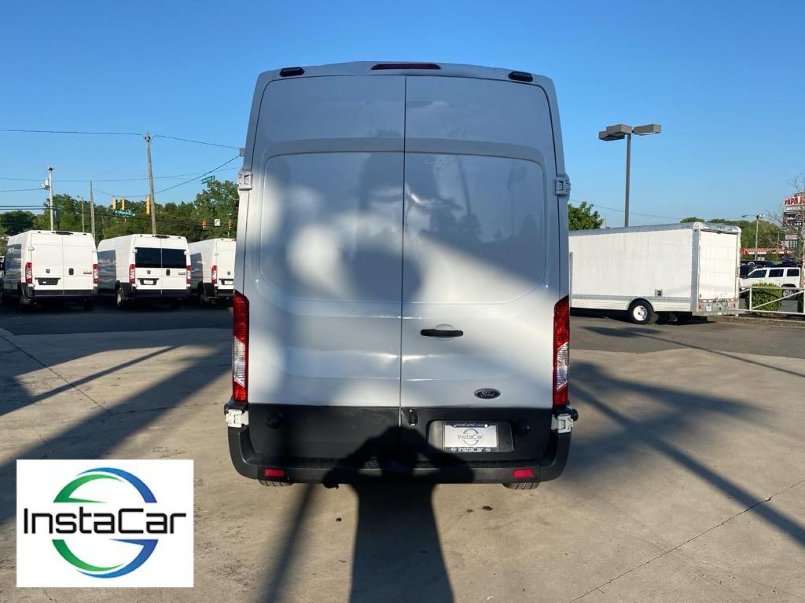 2017 Oxford White /Pewter Ford Transit Van Base w/Sliding Pass-Side Cargo-Door (1FTYR2XG7HK) with an V6, 3.5L engine, 6-speed automatic transmission, located at 3147 E Independence Blvd, Charlotte, NC, 28205, 35.200268, -80.773651 - <b>Equipment</b><br>This 3/4 ton van features a hands-free Bluetooth phone system. See what's behind you with the back up camera on this vehicle. The vehicle is rear wheel drive. Quickly unlock it with keyless entry. This Ford Transit Van shines with clean polished lines coated with an elegant white - Photo #11