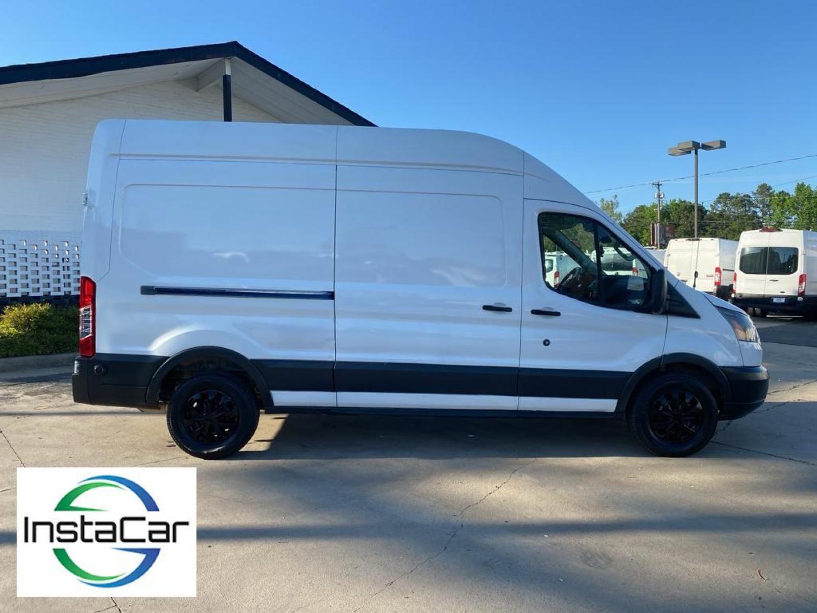 2017 Oxford White /Pewter Ford Transit Van Base w/Sliding Pass-Side Cargo-Door (1FTYR2XG7HK) with an V6, 3.5L engine, 6-speed automatic transmission, located at 3147 E Independence Blvd, Charlotte, NC, 28205, 35.200268, -80.773651 - <b>Equipment</b><br>This 3/4 ton van features a hands-free Bluetooth phone system. See what's behind you with the back up camera on this vehicle. The vehicle is rear wheel drive. Quickly unlock it with keyless entry. This Ford Transit Van shines with clean polished lines coated with an elegant white - Photo #13