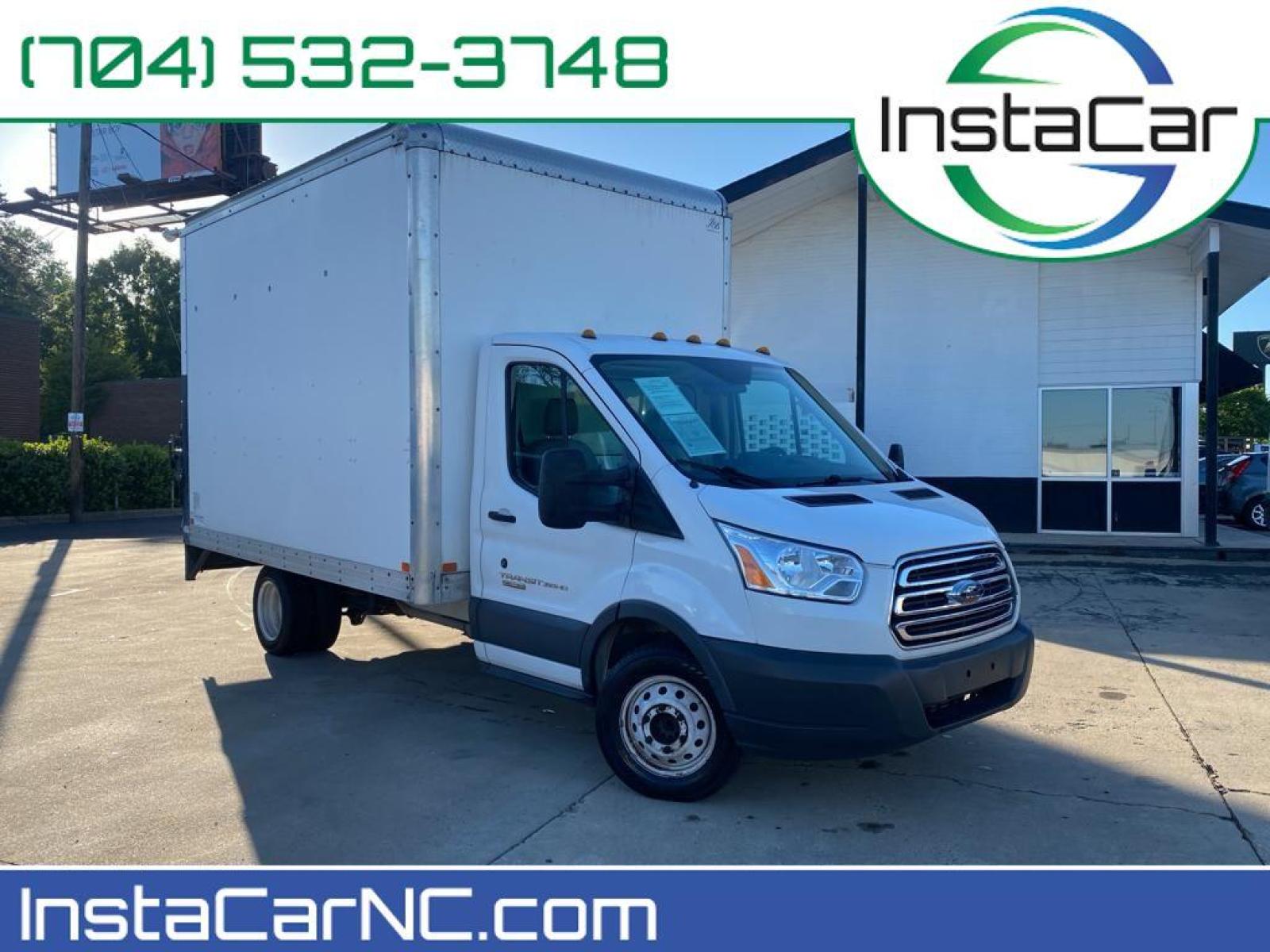 2018 Oxford White /Pewter Ford Transit Chassis Cab Base w/10,360 lb. GVWR (1FDRS8ZV6JK) with an L5, 3.2L engine, 6-speed automatic transmission, located at 3147 E Independence Blvd, Charlotte, NC, 28205, 35.200268, -80.773651 - <b>Equipment</b><br>This 2018 Ford Transit Chassis Cab T-350HD has a L5, 3.2L high output engine. It is outfitted with a Powerstroke diesel engine This model is rear wheel drive. Set the temperature exactly where you are most comfortable in this Ford Transit Chassis Cab. The fan speed and temperatur - Photo #0