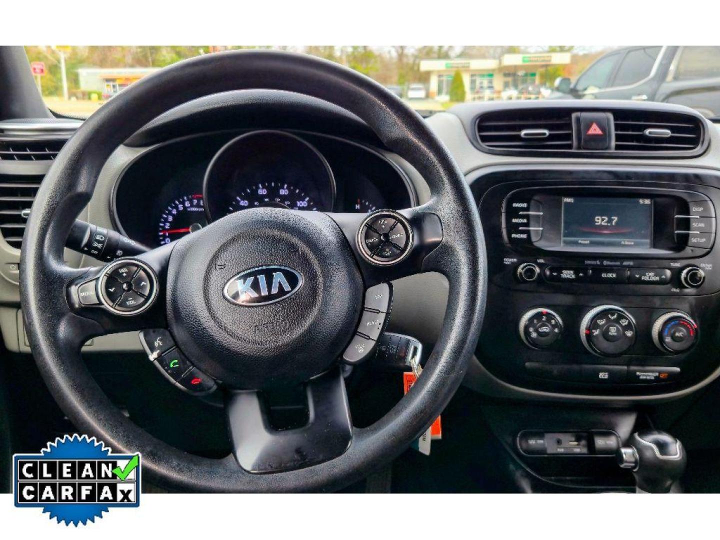 2016 Bright Silver /Gray 2-Tone Kia Soul + (KNDJP3A54G7) with an 4 Cyl, 2.0L engine, 6-speed automatic transmission, located at 6520 E. Independence Blvd., Charlotte, NC, 28212, 35.146019, -80.723465 - <b>Equipment</b><br>The Kia Soul offers Automatic Climate Control for personalized comfort. The satellite radio system in it gives you access to hundreds of nation-wide radio stations with a clear digital signal. This Kia Soul is equipped with the latest generation of XM/Sirius Radio. It features a - Photo#3