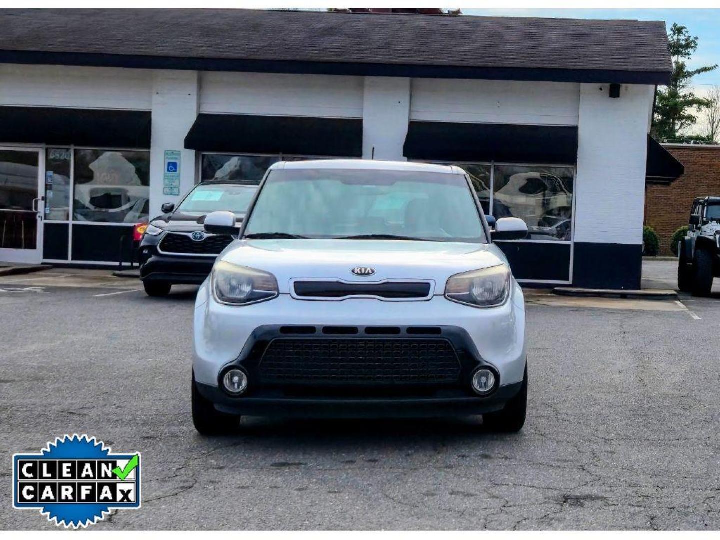 2016 Bright Silver /Gray 2-Tone Kia Soul + (KNDJP3A54G7) with an 4 Cyl, 2.0L engine, 6-speed automatic transmission, located at 6520 E. Independence Blvd., Charlotte, NC, 28212, 35.146019, -80.723465 - <b>Equipment</b><br>The Kia Soul offers Automatic Climate Control for personalized comfort. The satellite radio system in it gives you access to hundreds of nation-wide radio stations with a clear digital signal. This Kia Soul is equipped with the latest generation of XM/Sirius Radio. It features a - Photo#6