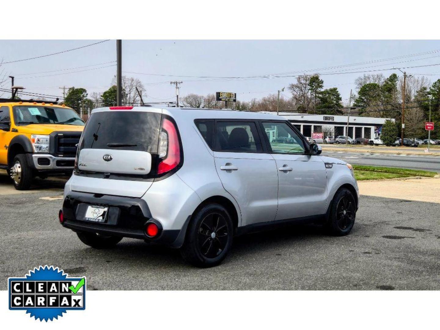 2016 Bright Silver /Gray 2-Tone Kia Soul + (KNDJP3A54G7) with an 4 Cyl, 2.0L engine, 6-speed automatic transmission, located at 6520 E. Independence Blvd., Charlotte, NC, 28212, 35.146019, -80.723465 - <b>Equipment</b><br>The Kia Soul offers Automatic Climate Control for personalized comfort. The satellite radio system in it gives you access to hundreds of nation-wide radio stations with a clear digital signal. This Kia Soul is equipped with the latest generation of XM/Sirius Radio. It features a - Photo#8