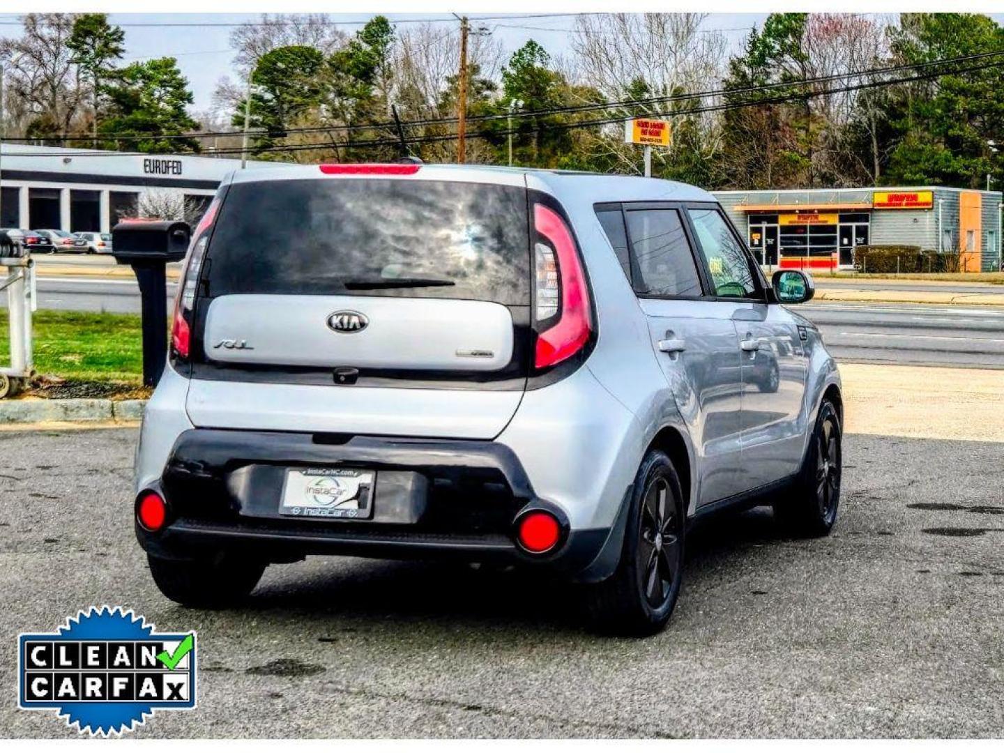 2016 Bright Silver /Gray 2-Tone Kia Soul + (KNDJP3A54G7) with an 4 Cyl, 2.0L engine, 6-speed automatic transmission, located at 6520 E. Independence Blvd., Charlotte, NC, 28212, 35.146019, -80.723465 - <b>Equipment</b><br>The Kia Soul offers Automatic Climate Control for personalized comfort. The satellite radio system in it gives you access to hundreds of nation-wide radio stations with a clear digital signal. This Kia Soul is equipped with the latest generation of XM/Sirius Radio. It features a - Photo#9