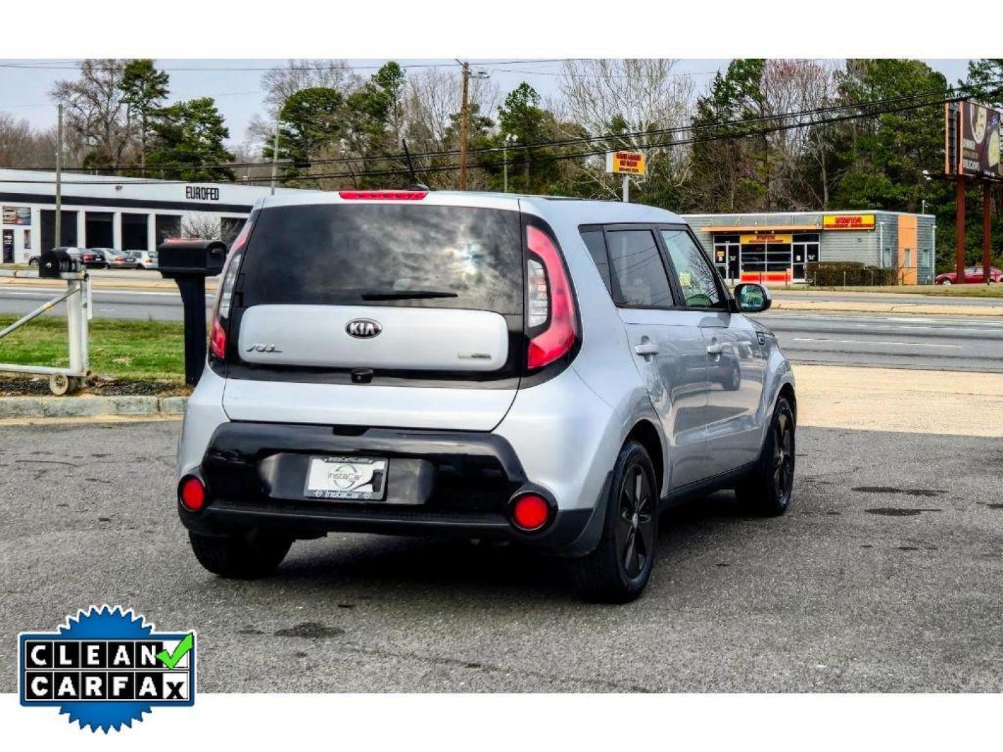 2016 Bright Silver /Gray 2-Tone Kia Soul + (KNDJP3A54G7) with an 4 Cyl, 2.0L engine, 6-speed automatic transmission, located at 6520 E. Independence Blvd., Charlotte, NC, 28212, 35.146019, -80.723465 - <b>Equipment</b><br>The Kia Soul offers Automatic Climate Control for personalized comfort. The satellite radio system in it gives you access to hundreds of nation-wide radio stations with a clear digital signal. This Kia Soul is equipped with the latest generation of XM/Sirius Radio. It features a - Photo#10