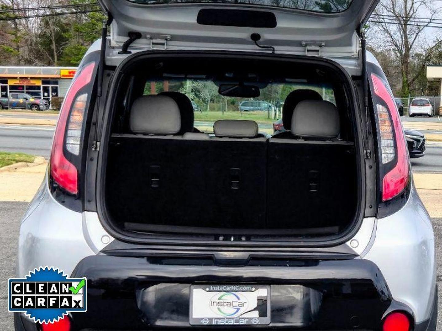 2016 Bright Silver /Gray 2-Tone Kia Soul + (KNDJP3A54G7) with an 4 Cyl, 2.0L engine, 6-speed automatic transmission, located at 6520 E. Independence Blvd., Charlotte, NC, 28212, 35.146019, -80.723465 - <b>Equipment</b><br>The Kia Soul offers Automatic Climate Control for personalized comfort. The satellite radio system in it gives you access to hundreds of nation-wide radio stations with a clear digital signal. This Kia Soul is equipped with the latest generation of XM/Sirius Radio. It features a - Photo#15