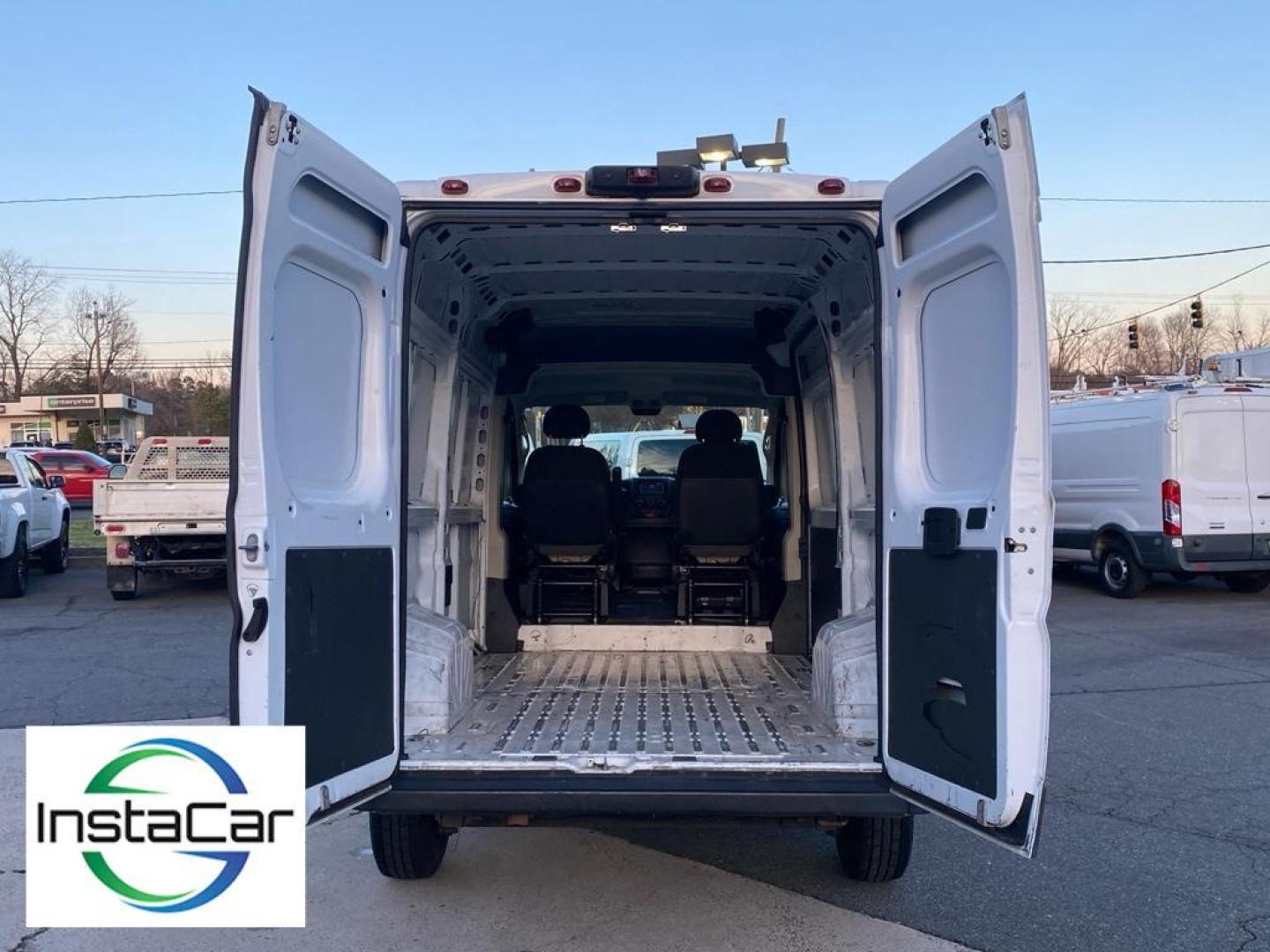 2019 Bright White Clearcoat /Black Ram ProMaster 1500 High Roof 136WB (3C6TRVBG8KE) with an V6, 3.6L engine, 6-speed automatic transmission, located at 3147 E Independence Blvd, Charlotte, NC, 28205, 35.200268, -80.773651 - <b>Equipment</b><br>This 1/2 ton van features a hands-free Bluetooth phone system. Protect the vehicle from unwanted accidents with a cutting edge backup camera system. This 2019 Ram ProMaster 1500 has a V6, 3.6L high output engine. This model embodies class and sophistication with its refined whit - Photo#25