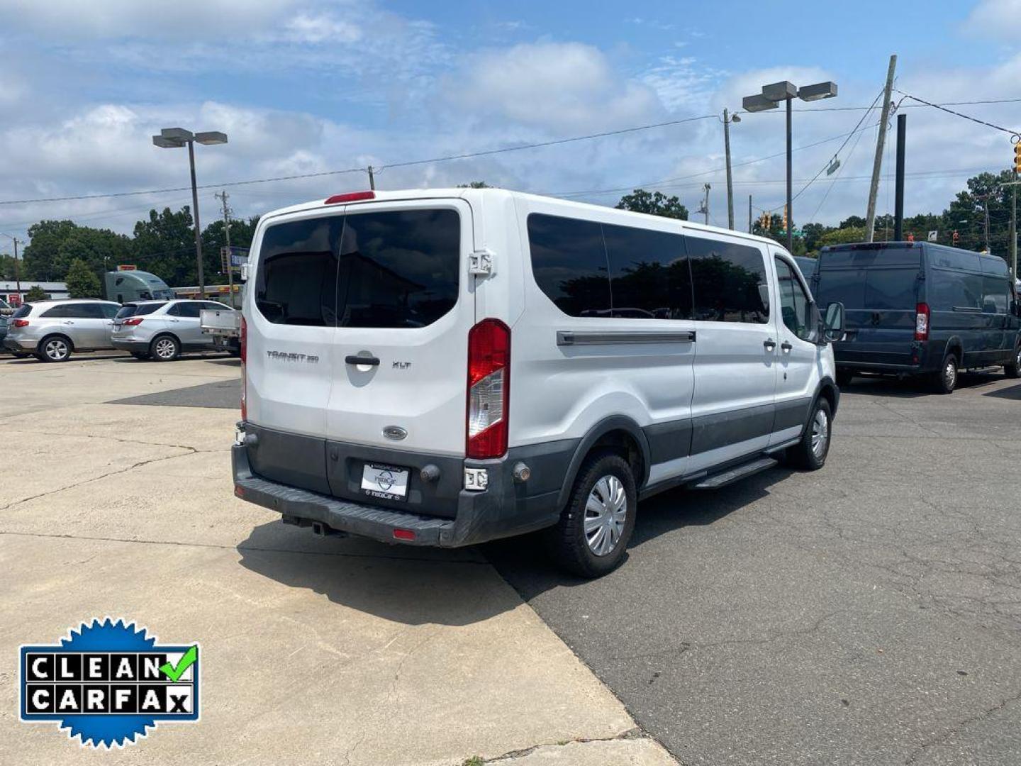 2015 Oxford White /Pewter Ford Transit Wagon XLT (1FBZX2YM8FK) with an V6, 3.7L engine, 6-speed automatic transmission, located at 6520 E. Independence Blvd., Charlotte, NC, 28212, 35.146019, -80.723465 - <b>Equipment</b><br>Protect it from unwanted accidents with a cutting edge backup camera system. The vehicle has a clean CARFAX vehicle history report. The state of the art park assist system will guide you easily into any spot. It features a hands-free Bluetooth phone system. This unit has a V6, 3. - Photo#11