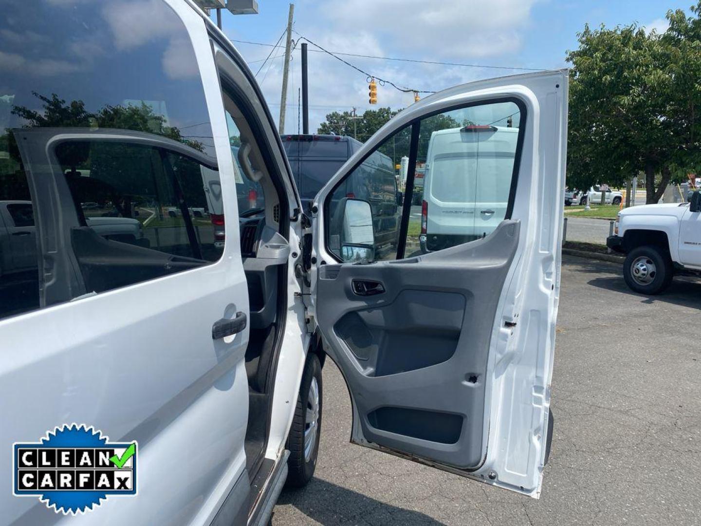 2015 Oxford White /Pewter Ford Transit Wagon XLT (1FBZX2YM8FK) with an V6, 3.7L engine, 6-speed automatic transmission, located at 6520 E. Independence Blvd., Charlotte, NC, 28212, 35.146019, -80.723465 - <b>Equipment</b><br>Protect it from unwanted accidents with a cutting edge backup camera system. The vehicle has a clean CARFAX vehicle history report. The state of the art park assist system will guide you easily into any spot. It features a hands-free Bluetooth phone system. This unit has a V6, 3. - Photo#19