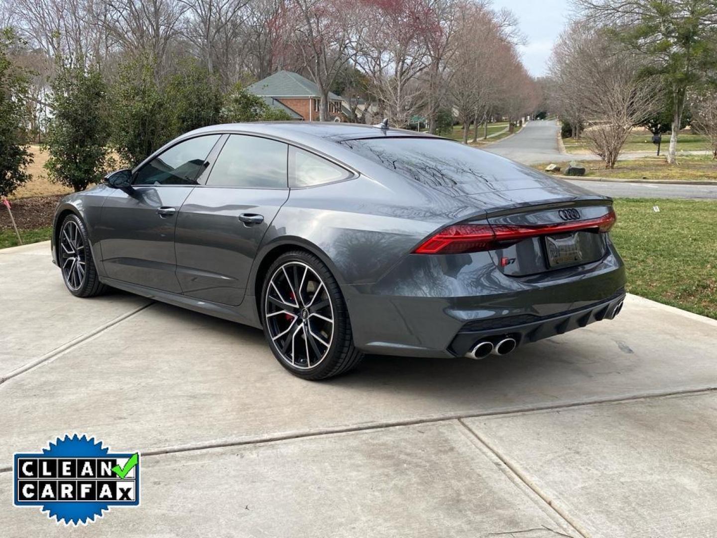 2022 Daytona Gray Pearl Effect /Arras Red Audi S7 Premium Plus (WAUPFBF25NN) with an V6, 2.9L engine, 8-speed automatic transmission, located at 6520 E. Independence Blvd., Charlotte, NC, 28212, 35.146019, -80.723465 - <b>Equipment</b><br>Protect the Audi S7 from unwanted accidents with a cutting edge backup camera system. The leather seats in the vehicle are a must for buyers looking for comfort, durability, and style. Apple CarPlay: Seamless smartphone integration for the vehicle - stay connected and entertained - Photo#12