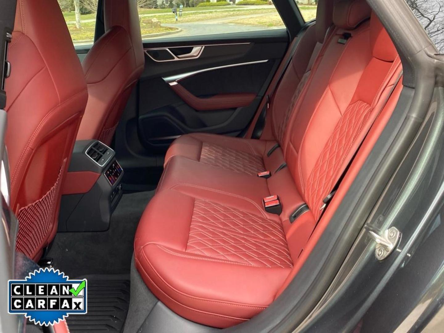 2022 Daytona Gray Pearl Effect /Arras Red Audi S7 Premium Plus (WAUPFBF25NN) with an V6, 2.9L engine, 8-speed automatic transmission, located at 6520 E. Independence Blvd., Charlotte, NC, 28212, 35.146019, -80.723465 - <b>Equipment</b><br>Protect the Audi S7 from unwanted accidents with a cutting edge backup camera system. The leather seats in the vehicle are a must for buyers looking for comfort, durability, and style. Apple CarPlay: Seamless smartphone integration for the vehicle - stay connected and entertained - Photo#26