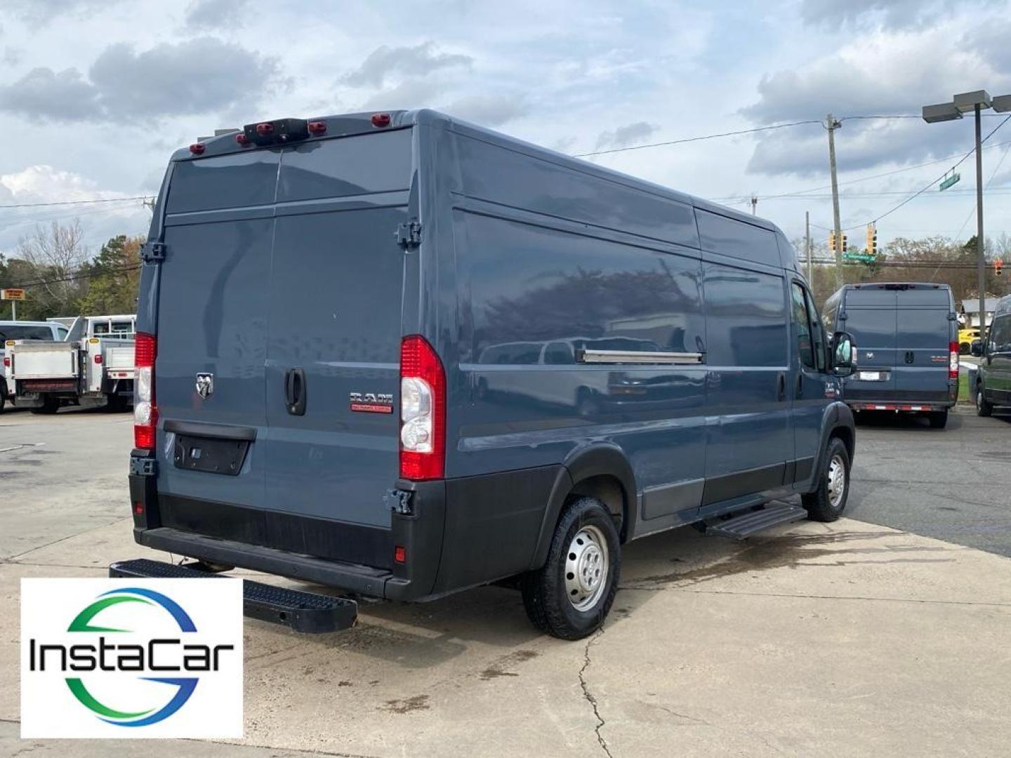2020 Patriot Blue Pearlcoat /Black Ram ProMaster 3500 High Roof (3C6URVJG6LE) with an V6, 3.6L engine, 6-speed automatic transmission, located at 3147 E Independence Blvd, Charlotte, NC, 28205, 35.200268, -80.773651 - <b>Equipment</b><br>This Ram ProMaster 3500 features a hands-free Bluetooth phone system. See what's behind you with the back up camera on the Ram ProMaster 3500. This 1 ton van is front wheel drive. This 1 ton van has a V6, 3.6L high output engine. Impresses the most discerning driver with the deep - Photo#11