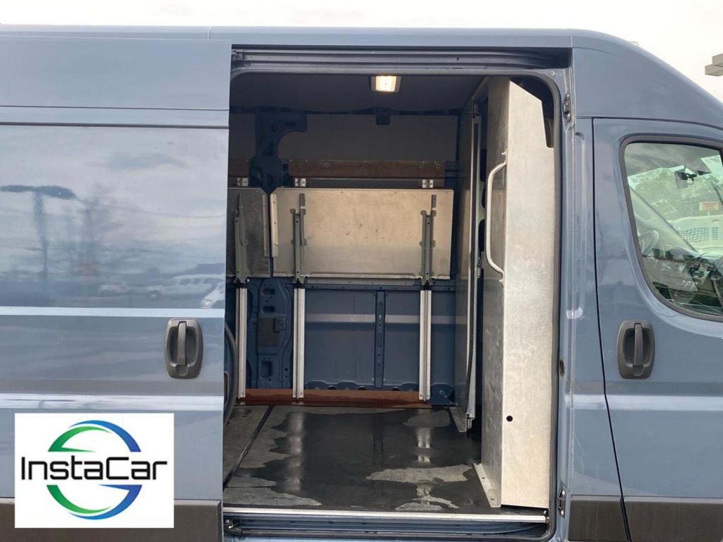 2020 Patriot Blue Pearlcoat /Black Ram ProMaster 3500 High Roof (3C6URVJG6LE) with an V6, 3.6L engine, 6-speed automatic transmission, located at 3147 E Independence Blvd, Charlotte, NC, 28205, 35.200268, -80.773651 - <b>Equipment</b><br>This Ram ProMaster 3500 features a hands-free Bluetooth phone system. See what's behind you with the back up camera on the Ram ProMaster 3500. This 1 ton van is front wheel drive. This 1 ton van has a V6, 3.6L high output engine. Impresses the most discerning driver with the deep - Photo#22