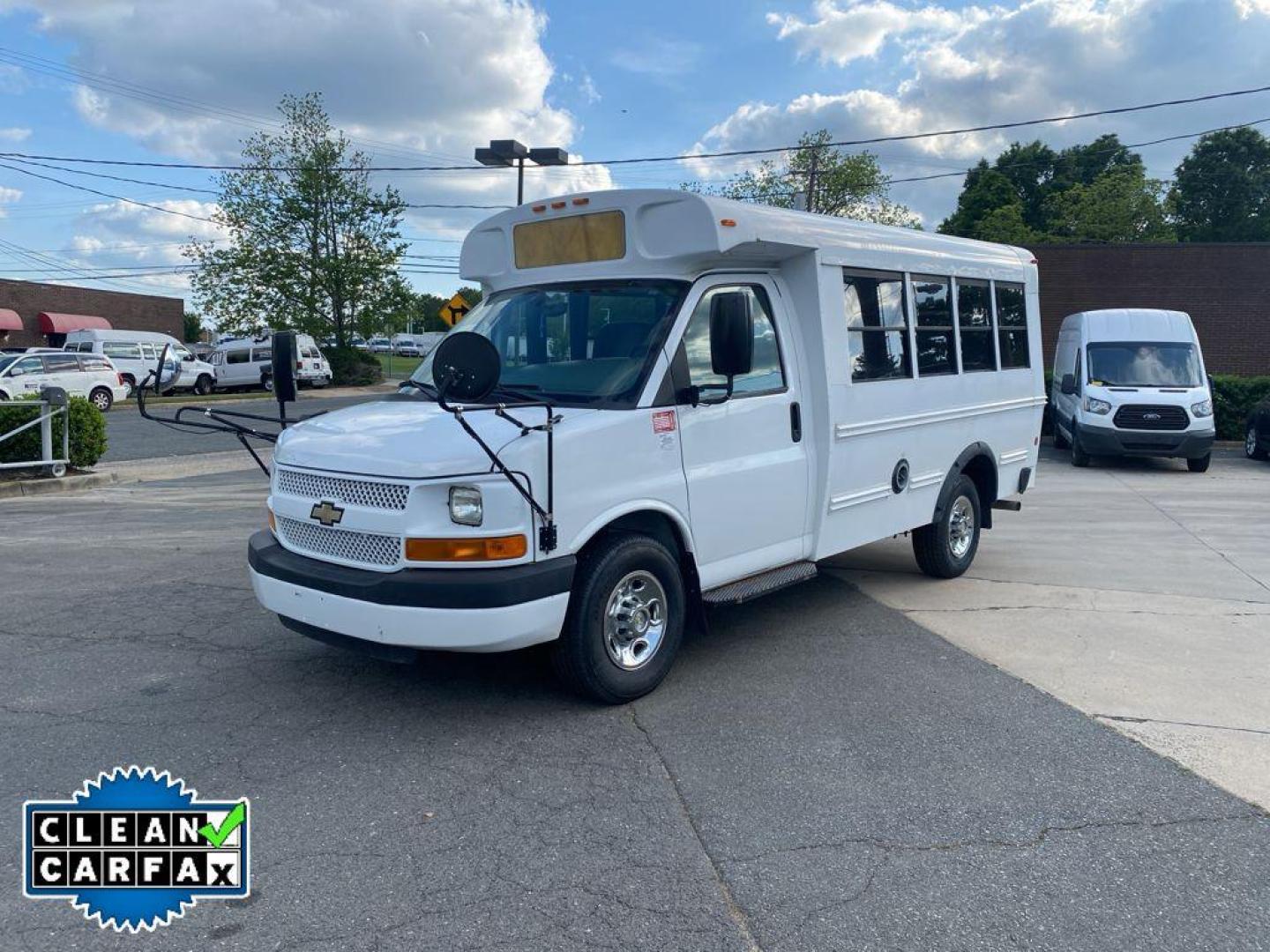2013 White Chevrolet Express Work Van 139 in. WB (1GB0G2BA5D1) with an V8, 4.8L engine, Automatic transmission, located at 3147 E Independence Blvd, Charlotte, NC, 28205, 35.200268, -80.773651 - Get ready to elevate your workday with this outstanding 2013 Chevrolet Express 3500 Work Van! With only 45,700 miles on the odometer, this powerhouse is primed and ready to tackle any task you throw its way. Under the hood, you'll find a robust V8, 4.8L engine that promises both reliability and impr - Photo#7