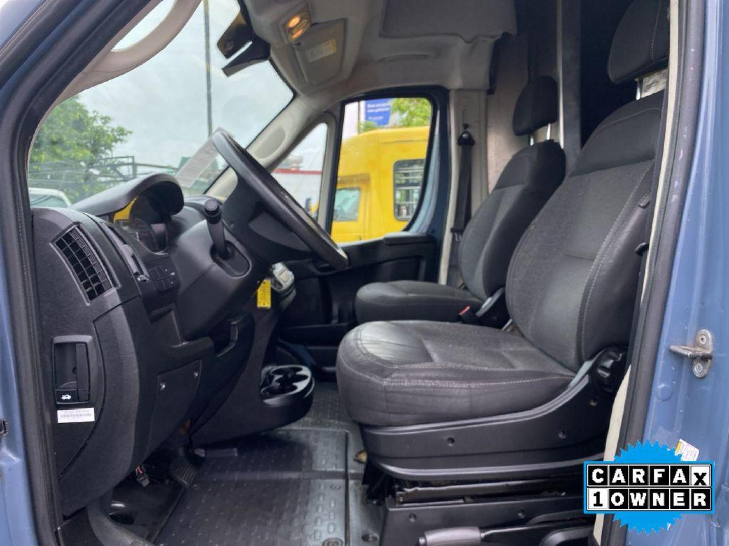 2019 Patriot Blue Pearlcoat /Black Ram ProMaster 3500 High Roof (3C6URVJG4KE) with an V6, 3.6L engine, 6-speed automatic transmission, located at 3147 E Independence Blvd, Charlotte, NC, 28205, 35.200268, -80.773651 - <b>Equipment</b><br>See what's behind you with the back up camera on this model. Bluetooth technology is built into the Ram ProMaster 3500, keeping your hands on the steering wheel and your focus on the road. Good News! This certified CARFAX 1-owner vehicle has only had one owner before you. This un - Photo#21