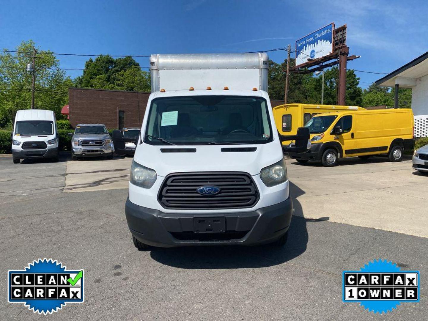 2016 Oxford White /Pewter Ford Transit Chassis Cab Base (1FDBF9ZM2GK) with an V6, 3.7L engine, 6-speed automatic transmission, located at 3147 E Independence Blvd, Charlotte, NC, 28205, 35.200268, -80.773651 - <b>Equipment</b><br>This vehicle has a clean CARFAX vehicle history report. This vehicle is a certified CARFAX 1-owner. This vehicle shines with clean polished lines coated with an elegant white finish. This 2016 Ford Transit Chassis Cab T-350HD has a V6, 3.7L high output engine. Enjoy the incredibl - Photo#10