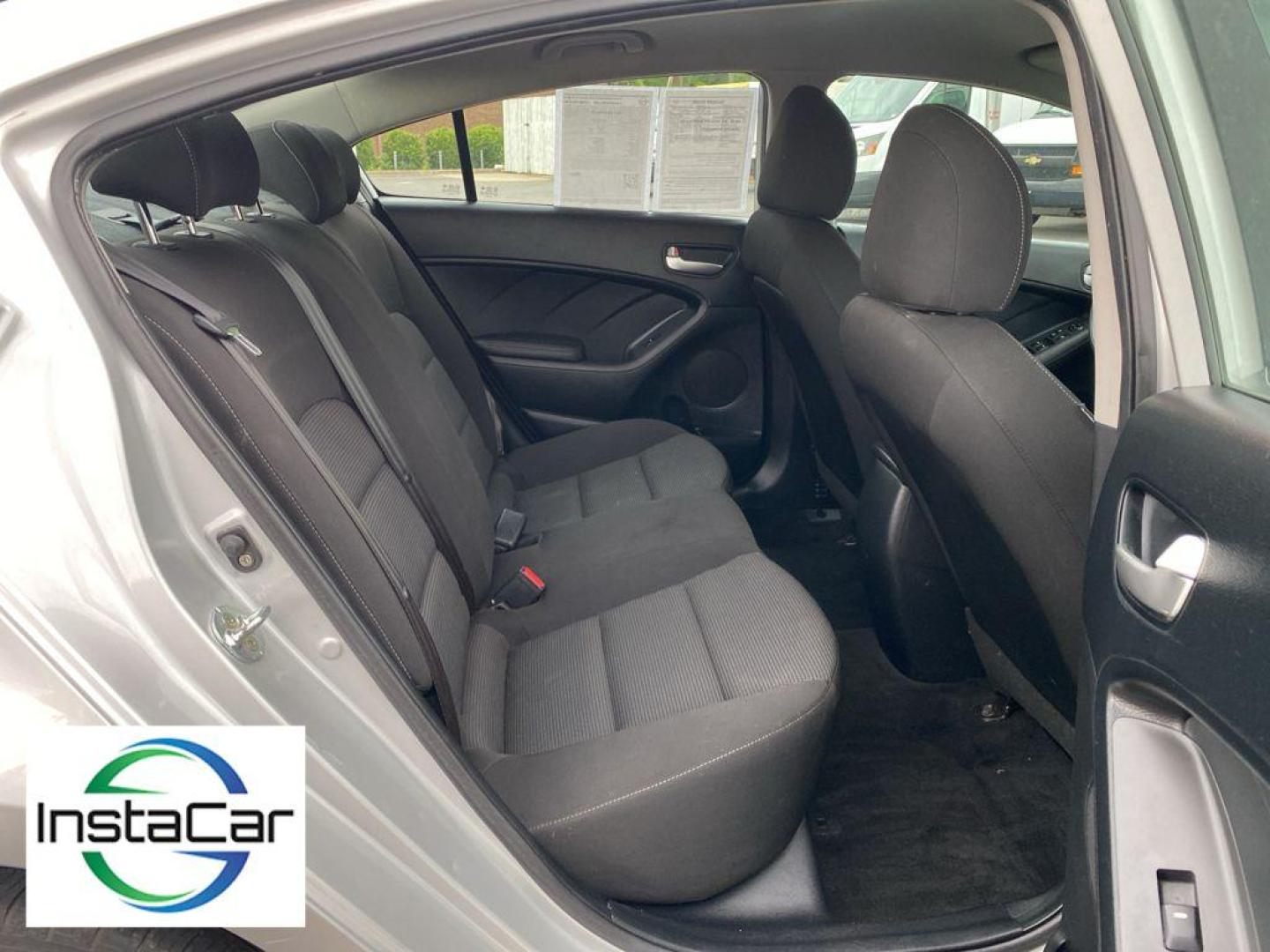 2017 Silky Silver /Black Kia Forte LX (3KPFK4A76HE) with an 4 Cyl, 2.0L engine, 6-speed automatic transmission, located at 6520 E. Independence Blvd., Charlotte, NC, 28212, 35.146019, -80.723465 - The satellite radio system in the vehicle gives you access to hundreds of nation-wide radio stations with a clear digital signal. The Kia Forte features a hands-free Bluetooth phone system. with XM/Sirus Satellite Radio you are no longer restricted by poor quality local radio stations while drivin - Photo#24