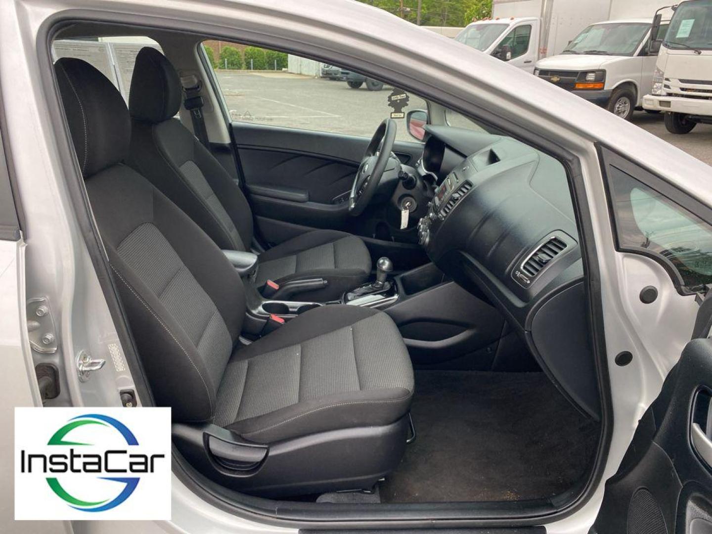 2017 Silky Silver /Black Kia Forte LX (3KPFK4A76HE) with an 4 Cyl, 2.0L engine, 6-speed automatic transmission, located at 6520 E. Independence Blvd., Charlotte, NC, 28212, 35.146019, -80.723465 - The satellite radio system in the vehicle gives you access to hundreds of nation-wide radio stations with a clear digital signal. The Kia Forte features a hands-free Bluetooth phone system. with XM/Sirus Satellite Radio you are no longer restricted by poor quality local radio stations while drivin - Photo#25