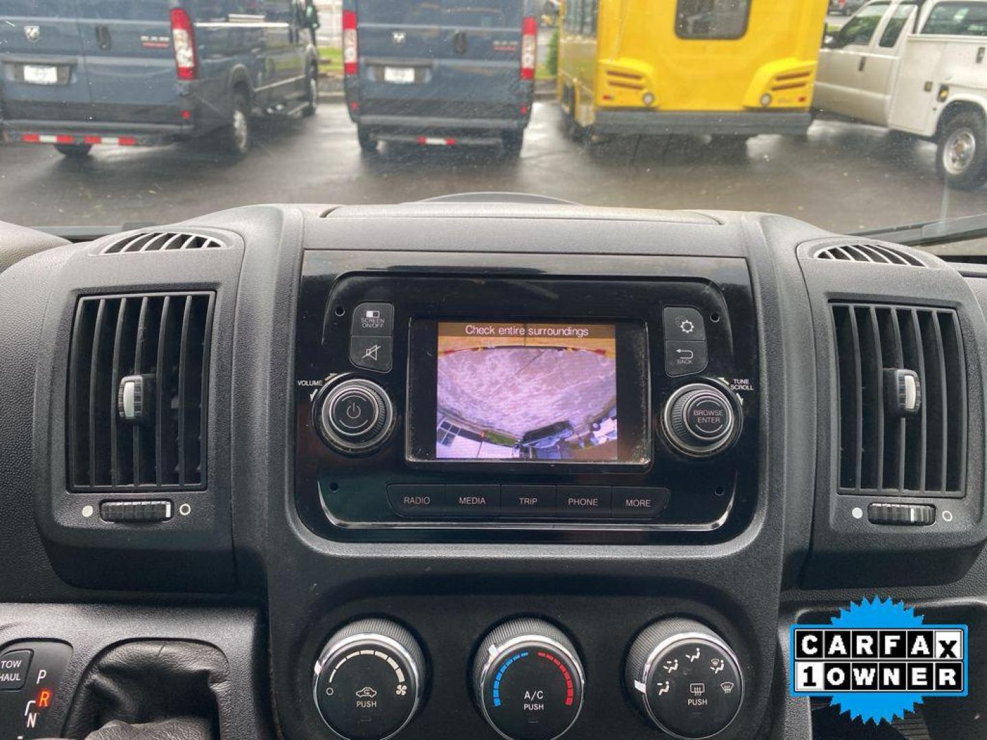 2020 Bright White Clearcoat /Black Ram ProMaster 1500 Low Roof (3C6TRVAG7LE) with an V6, 3.6L engine, 6-speed automatic transmission, located at 3147 E Independence Blvd, Charlotte, NC, 28205, 35.200268, -80.773651 - <b>Equipment</b><br>The state of the art park assist system will guide you easily into any spot. The vehicle is equipped with the latest generation of XM/Sirius Radio. The satellite radio system in this 2020 Ram ProMaster 1500 gives you access to hundreds of nation-wide radio stations with a clear - Photo#2