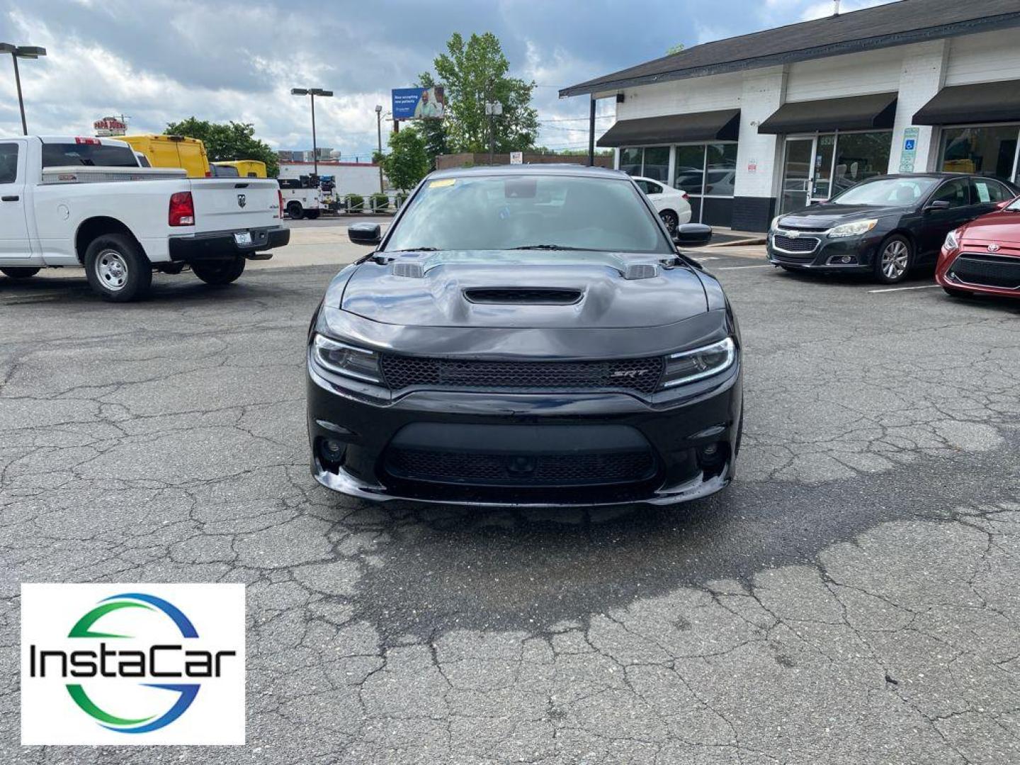 2015 Pitch Black /Black Dodge Charger SRT 392 (2C3CDXEJ2FH) with an V8, 6.4L engine, 8-speed automatic transmission, located at 3147 E Independence Blvd, Charlotte, NC, 28205, 35.200268, -80.773651 - Photo#8