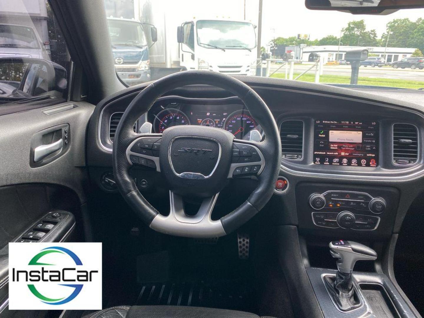 2015 Pitch Black /Black Dodge Charger SRT 392 (2C3CDXEJ2FH) with an V8, 6.4L engine, 8-speed automatic transmission, located at 3147 E Independence Blvd, Charlotte, NC, 28205, 35.200268, -80.773651 - Photo#29