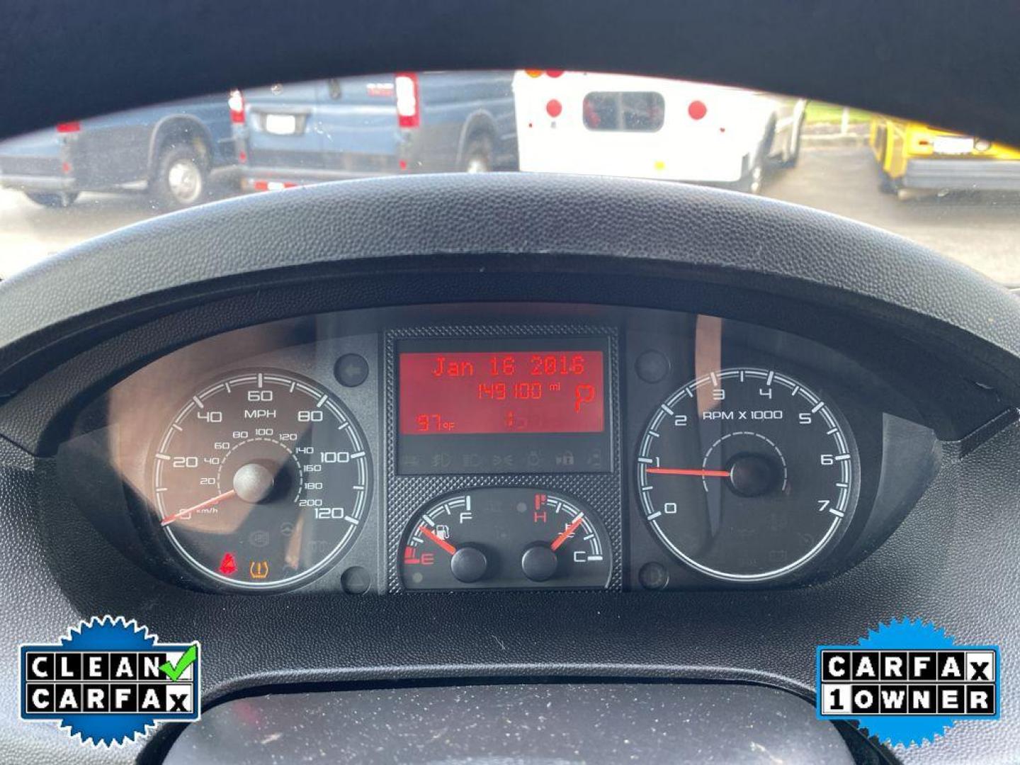 2017 Flame Red Clearcoat /Gray Ram ProMaster 1500 Low Roof (3C6TRVNGXHE) with an V6, 3.6L engine, 6-speed automatic transmission, located at 6520 E. Independence Blvd., Charlotte, NC, 28212, 35.146019, -80.723465 - Photo#1