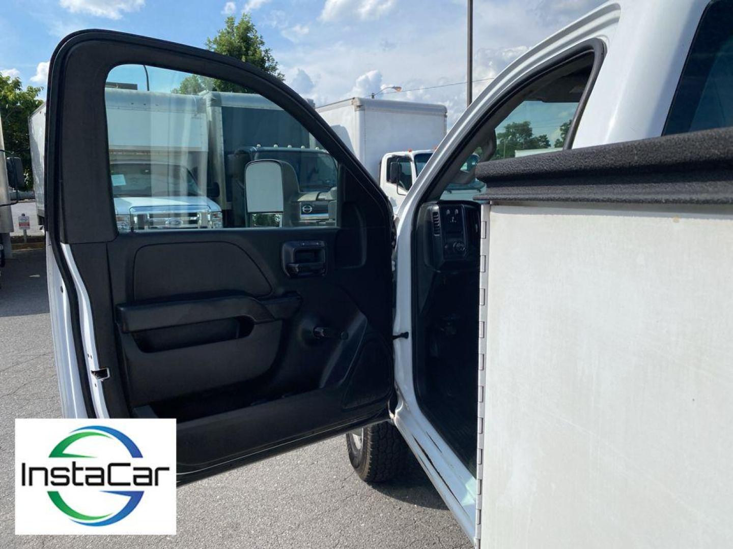 2017 Summit White /Dark Ash/Jet Black Chevrolet Silverado Work Truck (1GB3CYCG4HZ) with an V8, 6.0L engine, 6-speed automatic transmission, located at 6520 E. Independence Blvd., Charlotte, NC, 28212, 35.146019, -80.723465 - Photo#16