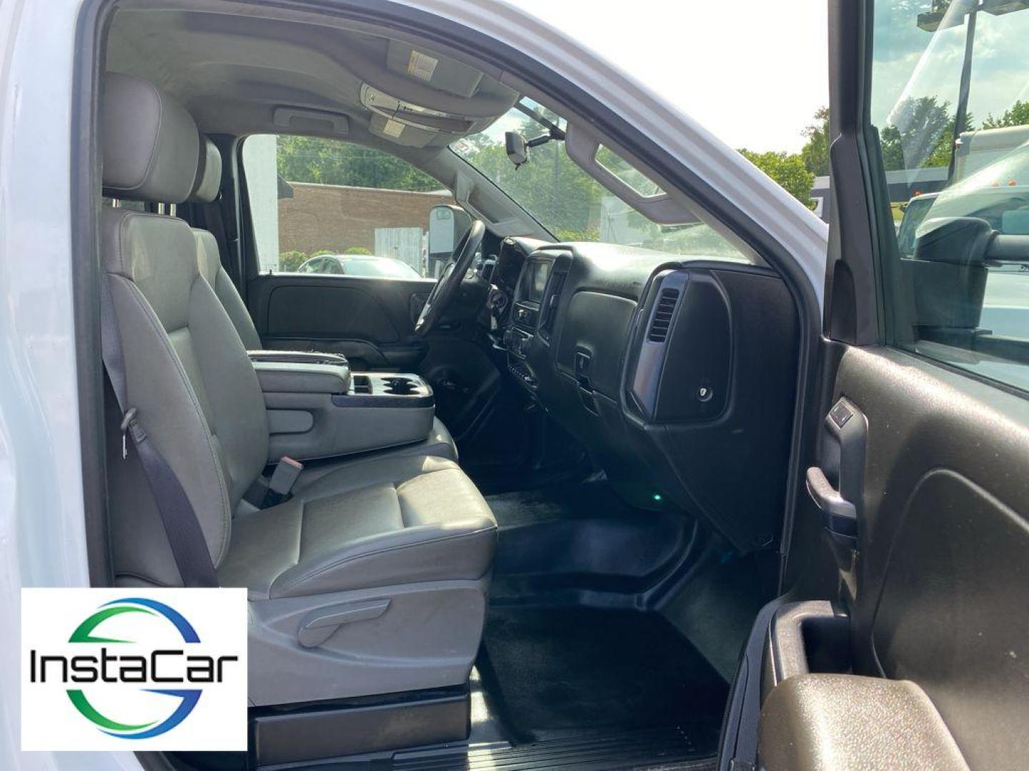 2017 Summit White /Dark Ash/Jet Black Chevrolet Silverado Work Truck (1GB3CYCG4HZ) with an V8, 6.0L engine, 6-speed automatic transmission, located at 6520 E. Independence Blvd., Charlotte, NC, 28212, 35.146019, -80.723465 - Photo#19