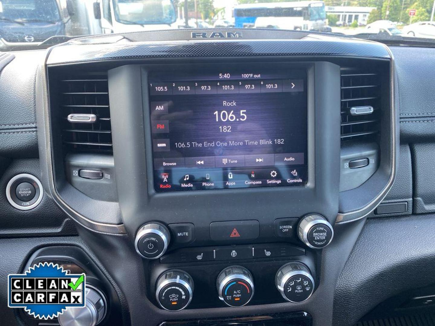 2020 Bright White Clearcoat /Black Ram 1500 Rebel (1C6SRFLT7LN) with an V8, 5.7L engine, 8-speed automatic transmission, located at 6520 E. Independence Blvd., Charlotte, NC, 28212, 35.146019, -80.723465 - Discover the power and versatility of the 2020 Ram 1500 Rebel, now available at our dealership. This robust truck is equipped with a 4WD system, ensuring you're ready for any terrain or weather conditions. Under the hood, you'll find a commanding V8, 5.7L engine, delivering the performance and relia - Photo#5