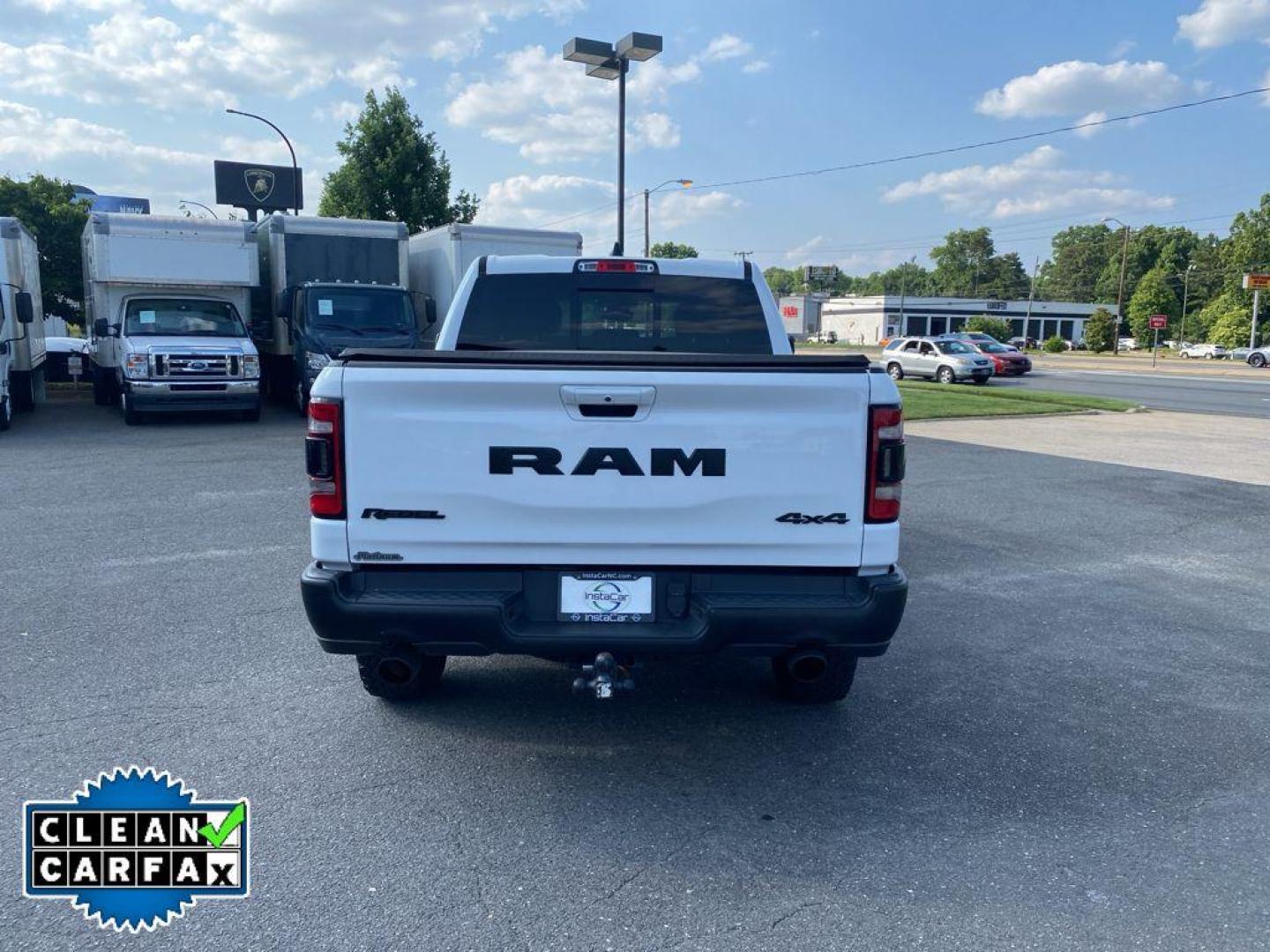 2020 Bright White Clearcoat /Black Ram 1500 Rebel (1C6SRFLT7LN) with an V8, 5.7L engine, 8-speed automatic transmission, located at 6520 E. Independence Blvd., Charlotte, NC, 28212, 35.146019, -80.723465 - Discover the power and versatility of the 2020 Ram 1500 Rebel, now available at our dealership. This robust truck is equipped with a 4WD system, ensuring you're ready for any terrain or weather conditions. Under the hood, you'll find a commanding V8, 5.7L engine, delivering the performance and relia - Photo#13