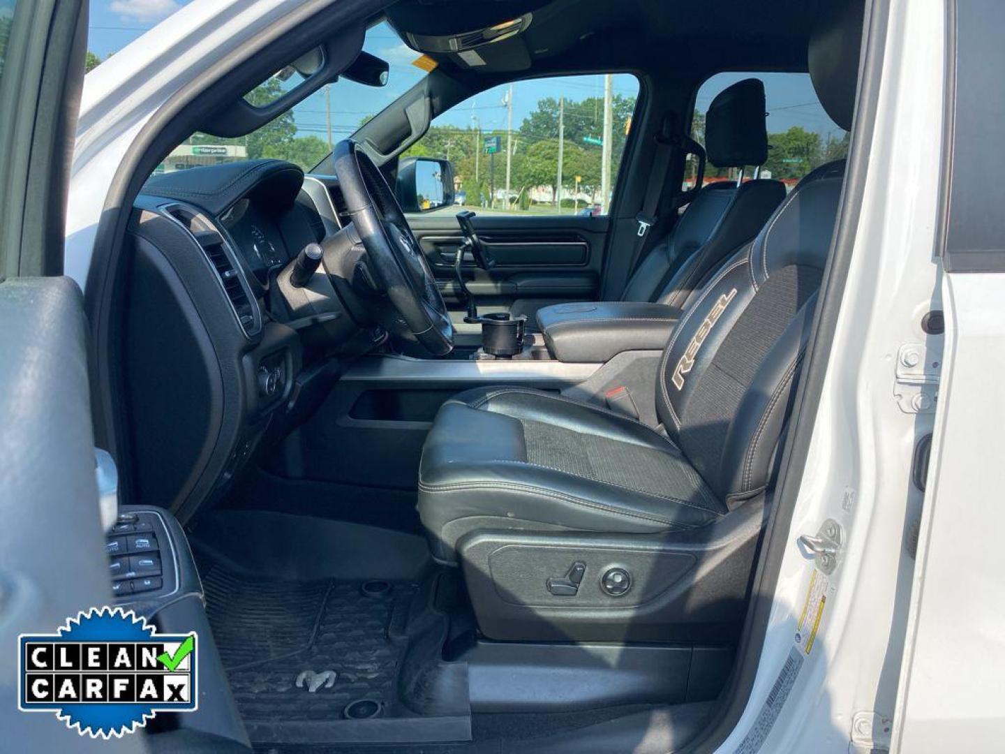 2020 Bright White Clearcoat /Black Ram 1500 Rebel (1C6SRFLT7LN) with an V8, 5.7L engine, 8-speed automatic transmission, located at 6520 E. Independence Blvd., Charlotte, NC, 28212, 35.146019, -80.723465 - Discover the power and versatility of the 2020 Ram 1500 Rebel, now available at our dealership. This robust truck is equipped with a 4WD system, ensuring you're ready for any terrain or weather conditions. Under the hood, you'll find a commanding V8, 5.7L engine, delivering the performance and relia - Photo#25