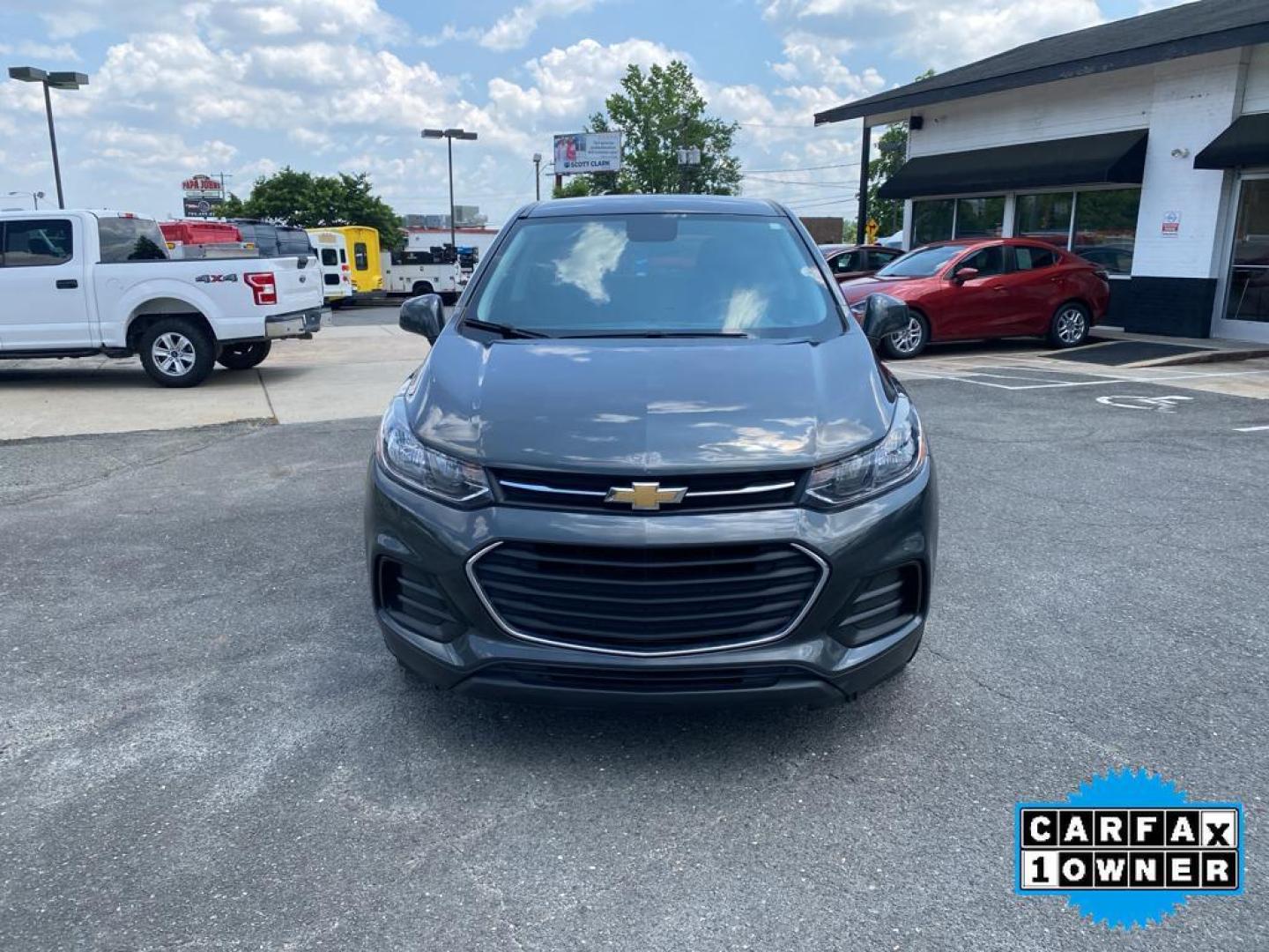 2020 Nightfall Gray Metallic /Jet Black Chevrolet Trax LS (3GNCJKSBXLL) with an 4 Cyl, 1.4L engine, 6-speed automatic transmission, located at 6520 E. Independence Blvd., Charlotte, NC, 28212, 35.146019, -80.723465 - Discover the perfect blend of versatility and efficiency with our 2020 Chevrolet Trax LS. This compact SUV is ideal for city driving while offering the space and features you need for your next adventure. Equipped with a fuel-efficient 4-cylinder, 1.4L engine and front-wheel drive, this Chevrolet Tr - Photo#8