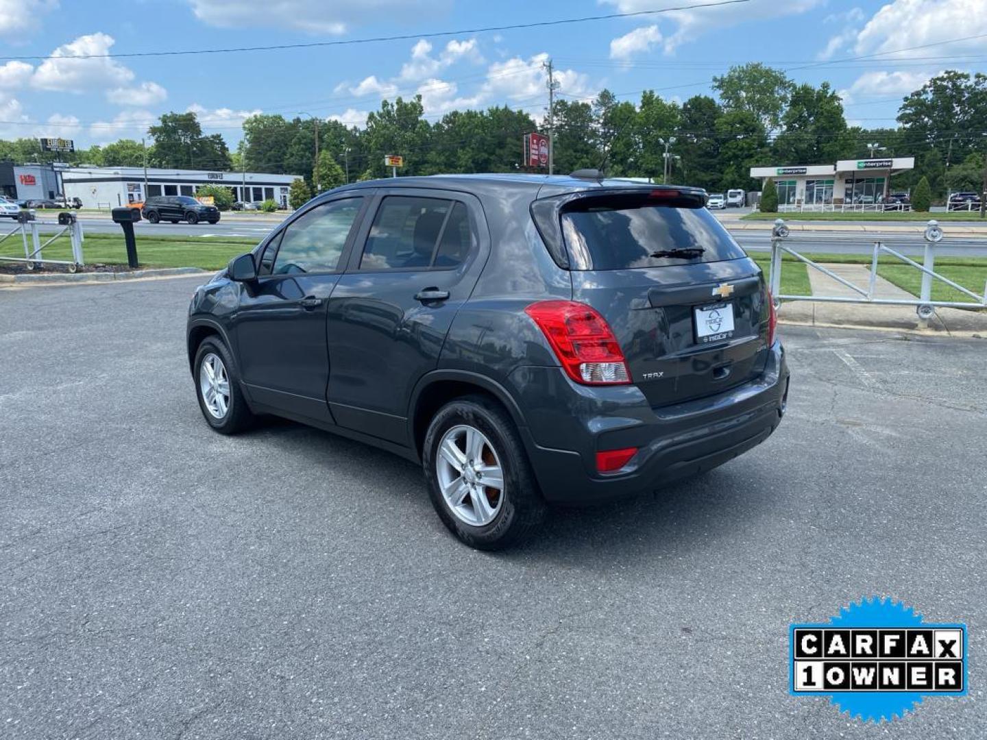 2020 Nightfall Gray Metallic /Jet Black Chevrolet Trax LS (3GNCJKSBXLL) with an 4 Cyl, 1.4L engine, 6-speed automatic transmission, located at 6520 E. Independence Blvd., Charlotte, NC, 28212, 35.146019, -80.723465 - Discover the perfect blend of versatility and efficiency with our 2020 Chevrolet Trax LS. This compact SUV is ideal for city driving while offering the space and features you need for your next adventure. Equipped with a fuel-efficient 4-cylinder, 1.4L engine and front-wheel drive, this Chevrolet Tr - Photo#11