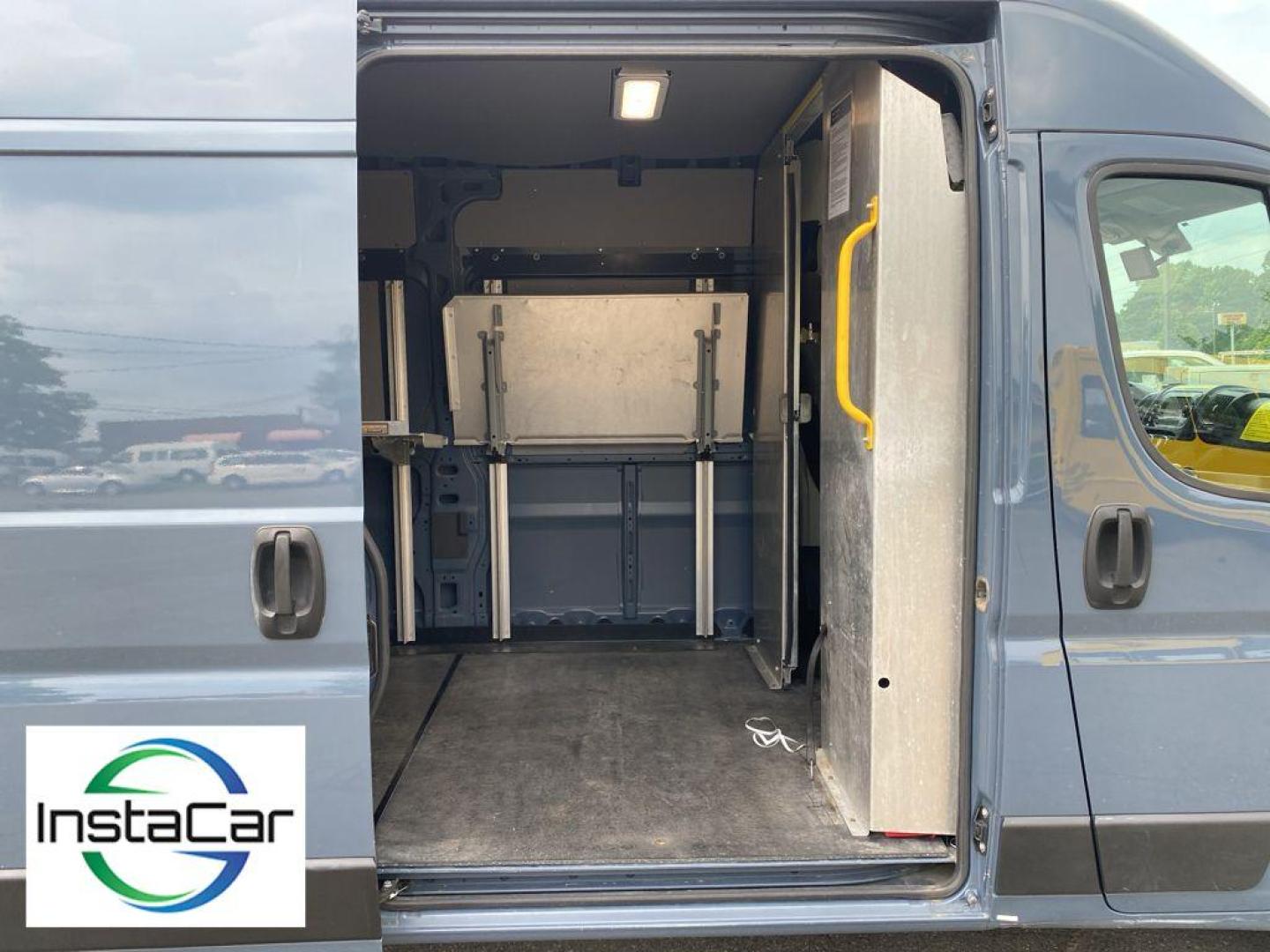 2020 Granite Crystal Metallic Clearcoat /Black Ram ProMaster 3500 High Roof (3C6URVJG5LE) with an V6, 3.6L engine, 6-speed automatic transmission, located at 6520 E. Independence Blvd., Charlotte, NC, 28212, 35.146019, -80.723465 - <b>Equipment</b><br>This model features a hands-free Bluetooth phone system. See what's behind you with the back up camera on it. Set the temperature exactly where you are most comfortable in this Ram ProMaster 3500. The fan speed and temperature will automatically adjust to maintain your preferred - Photo#22