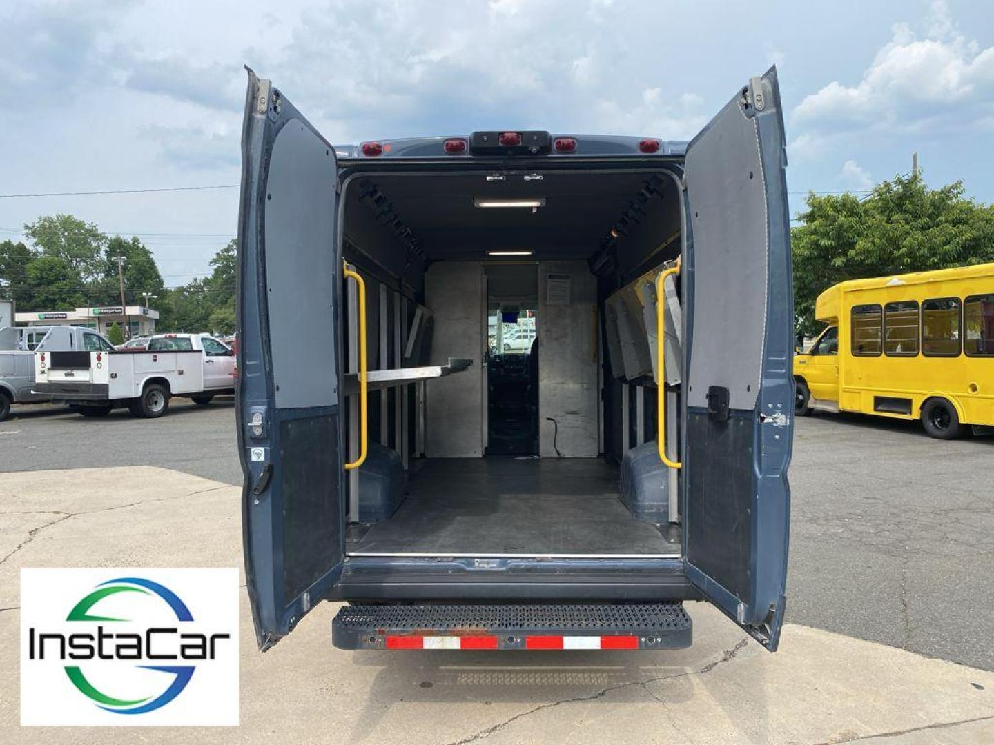 2020 Granite Crystal Metallic Clearcoat /Black Ram ProMaster 3500 High Roof (3C6URVJG5LE) with an V6, 3.6L engine, 6-speed automatic transmission, located at 6520 E. Independence Blvd., Charlotte, NC, 28212, 35.146019, -80.723465 - <b>Equipment</b><br>This model features a hands-free Bluetooth phone system. See what's behind you with the back up camera on it. Set the temperature exactly where you are most comfortable in this Ram ProMaster 3500. The fan speed and temperature will automatically adjust to maintain your preferred - Photo#25