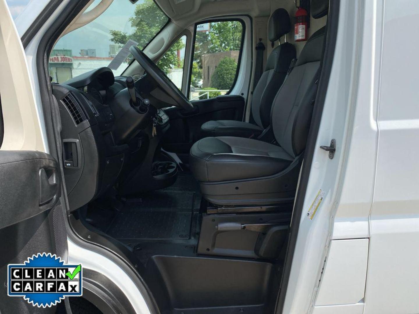 2020 Bright White Clearcoat /Black Ram ProMaster 3500 High Roof (3C6URVJG6LE) with an V6, 3.6L engine, 6-speed automatic transmission, located at 6520 E. Independence Blvd., Charlotte, NC, 28212, 35.146019, -80.723465 - <b>Equipment</b><br>The state of the art park assist system will guide you easily into any spot. See what's behind you with the back up camera on this 1 ton van. This vehicle has a clean CARFAX vehicle history report. This model features a hands-free Bluetooth phone system. This vehicle shines with - Photo#22