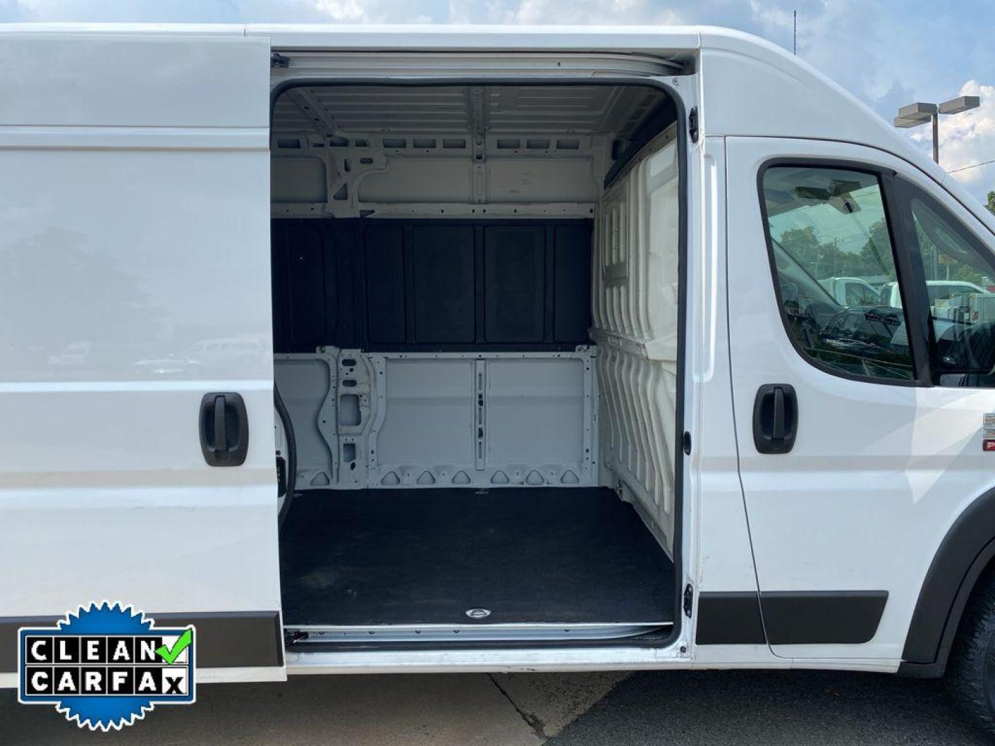 2020 Bright White Clearcoat /Black Ram ProMaster 3500 High Roof (3C6URVJG6LE) with an V6, 3.6L engine, 6-speed automatic transmission, located at 6520 E. Independence Blvd., Charlotte, NC, 28212, 35.146019, -80.723465 - <b>Equipment</b><br>The state of the art park assist system will guide you easily into any spot. See what's behind you with the back up camera on this 1 ton van. This vehicle has a clean CARFAX vehicle history report. This model features a hands-free Bluetooth phone system. This vehicle shines with - Photo#24