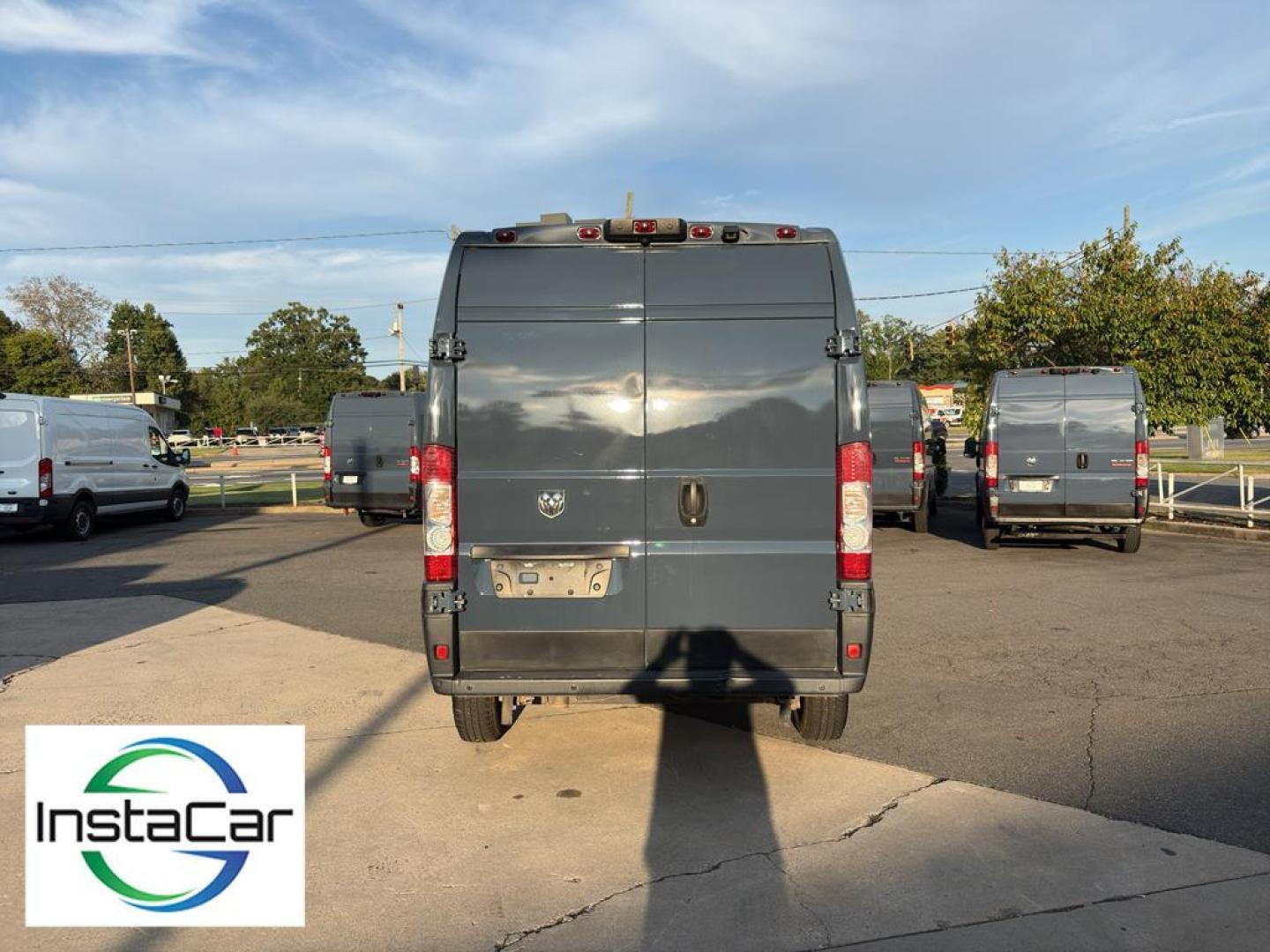 2019 Blue /Black Ram ProMaster 2500 High Roof (3C6TRVDGXKE) with an V6, 3.6L engine, 6-speed automatic transmission, located at 6520 E. Independence Blvd., Charlotte, NC, 28212, 35.146019, -80.723465 - <b>Equipment</b><br>Protect this 3/4 ton van from unwanted accidents with a cutting edge backup camera system. Bluetooth technology is built into the vehicle, keeping your hands on the steering wheel and your focus on the road. Front wheel drive on this 2019 Ram ProMaster 2500 gives you better trac - Photo#9