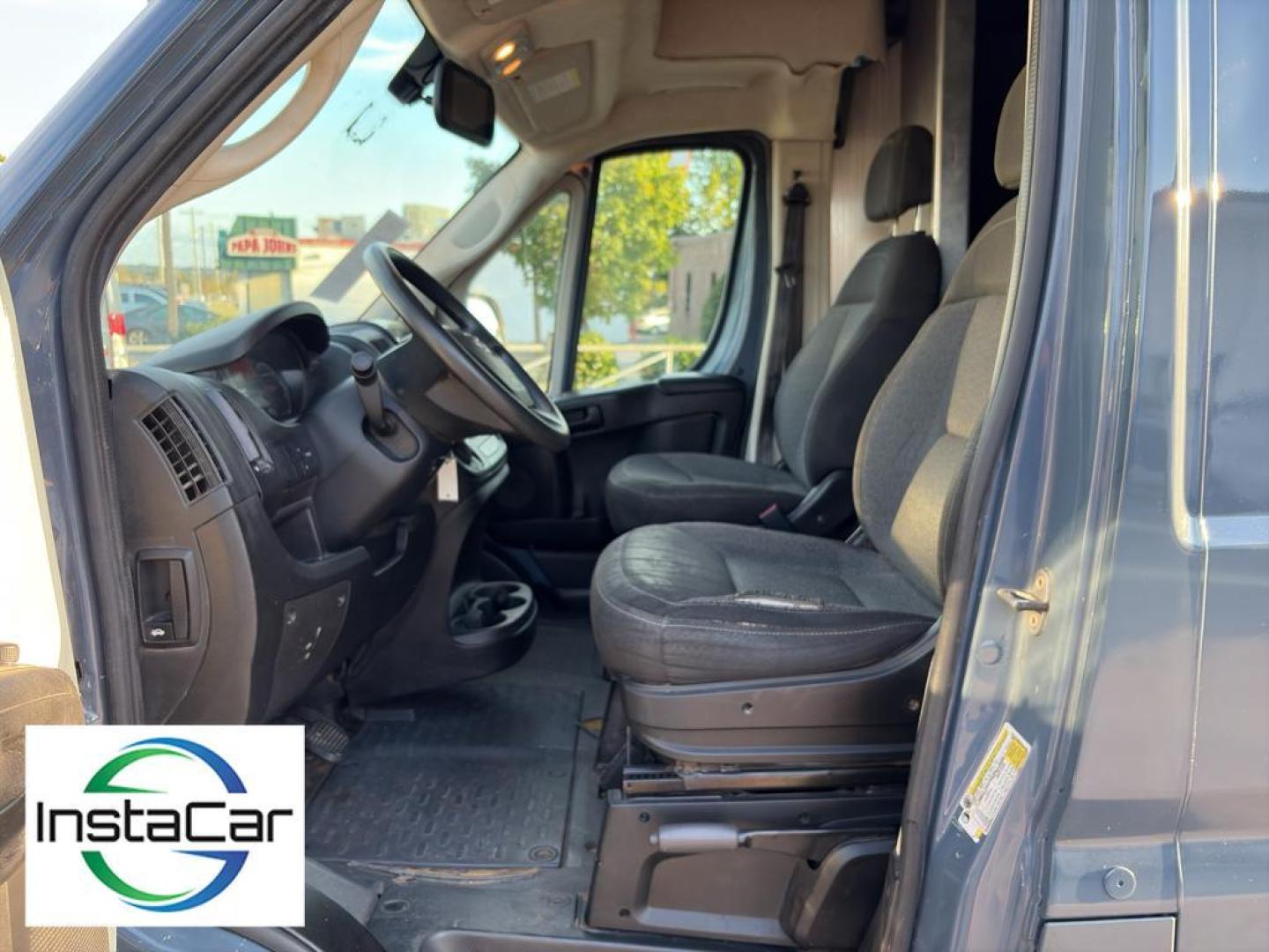 2019 Blue /Black Ram ProMaster 2500 High Roof (3C6TRVDGXKE) with an V6, 3.6L engine, 6-speed automatic transmission, located at 6520 E. Independence Blvd., Charlotte, NC, 28212, 35.146019, -80.723465 - <b>Equipment</b><br>Protect this 3/4 ton van from unwanted accidents with a cutting edge backup camera system. Bluetooth technology is built into the vehicle, keeping your hands on the steering wheel and your focus on the road. Front wheel drive on this 2019 Ram ProMaster 2500 gives you better trac - Photo#19