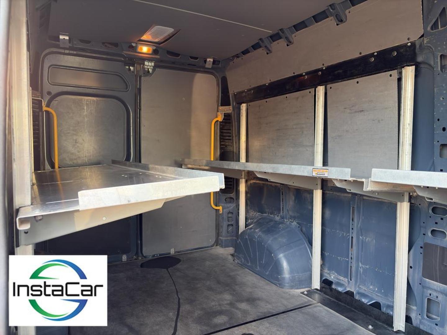 2019 Blue /Black Ram ProMaster 2500 High Roof (3C6TRVDGXKE) with an V6, 3.6L engine, 6-speed automatic transmission, located at 6520 E. Independence Blvd., Charlotte, NC, 28212, 35.146019, -80.723465 - <b>Equipment</b><br>Protect this 3/4 ton van from unwanted accidents with a cutting edge backup camera system. Bluetooth technology is built into the vehicle, keeping your hands on the steering wheel and your focus on the road. Front wheel drive on this 2019 Ram ProMaster 2500 gives you better trac - Photo#23