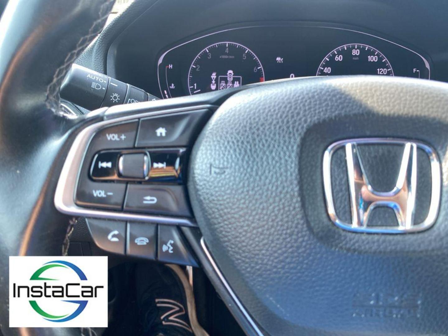 2021 Crystal Black Pearl /Black Honda Accord Sport (1HGCV1F38MA) with an 4 Cyl, 1.5L engine, CVT transmission, located at 6520 E. Independence Blvd., Charlotte, NC, 28212, 35.146019, -80.723465 - Apple CarPlay: Seamless smartphone integration for the vehicle - stay connected and entertained on the go! This 2021 Honda Accord offers Android Auto for seamless smartphone integration. This mid-size car has auto-adjust speed for safe following. The leather seats in this Honda Accord are a must fo - Photo#4