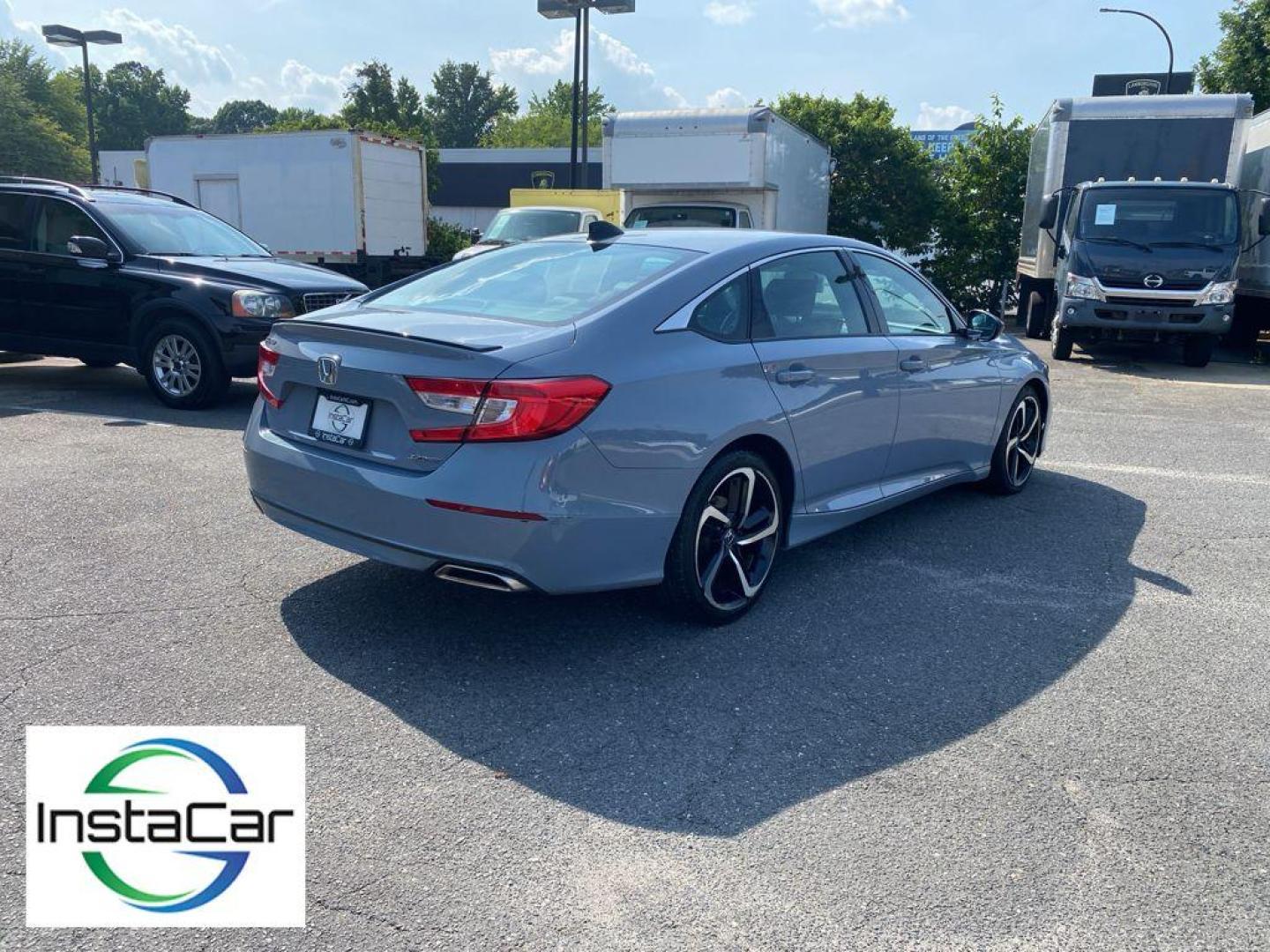 2021 Crystal Black Pearl /Black Honda Accord Sport (1HGCV1F38MA) with an 4 Cyl, 1.5L engine, CVT transmission, located at 6520 E. Independence Blvd., Charlotte, NC, 28212, 35.146019, -80.723465 - Apple CarPlay: Seamless smartphone integration for the vehicle - stay connected and entertained on the go! This 2021 Honda Accord offers Android Auto for seamless smartphone integration. This mid-size car has auto-adjust speed for safe following. The leather seats in this Honda Accord are a must fo - Photo#13