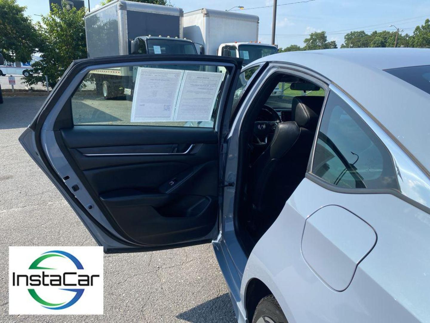 2021 Crystal Black Pearl /Black Honda Accord Sport (1HGCV1F38MA) with an 4 Cyl, 1.5L engine, CVT transmission, located at 6520 E. Independence Blvd., Charlotte, NC, 28212, 35.146019, -80.723465 - Apple CarPlay: Seamless smartphone integration for the vehicle - stay connected and entertained on the go! This 2021 Honda Accord offers Android Auto for seamless smartphone integration. This mid-size car has auto-adjust speed for safe following. The leather seats in this Honda Accord are a must fo - Photo#21